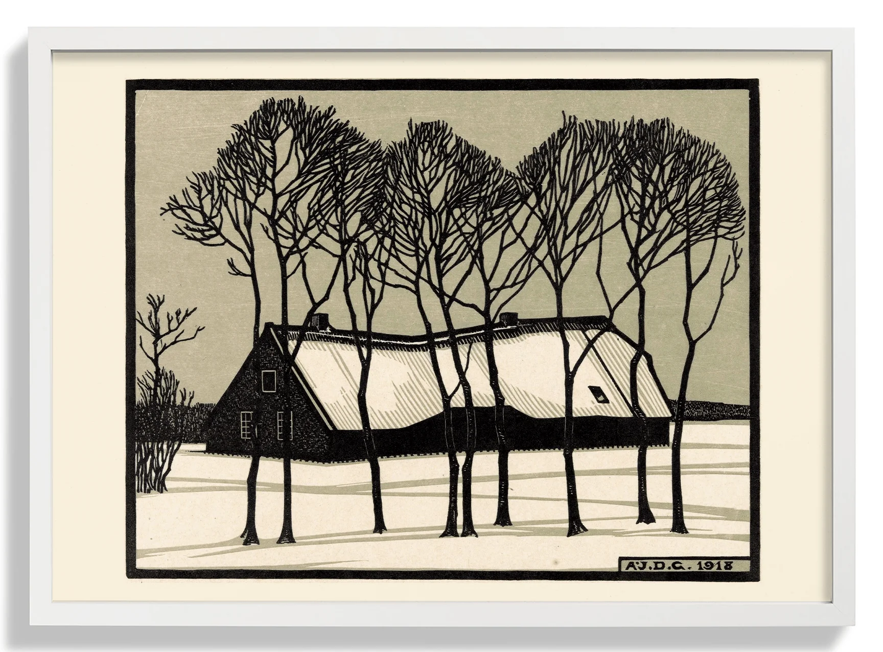 Boerderij in de sneeuw by Julie de Graag - Image 2