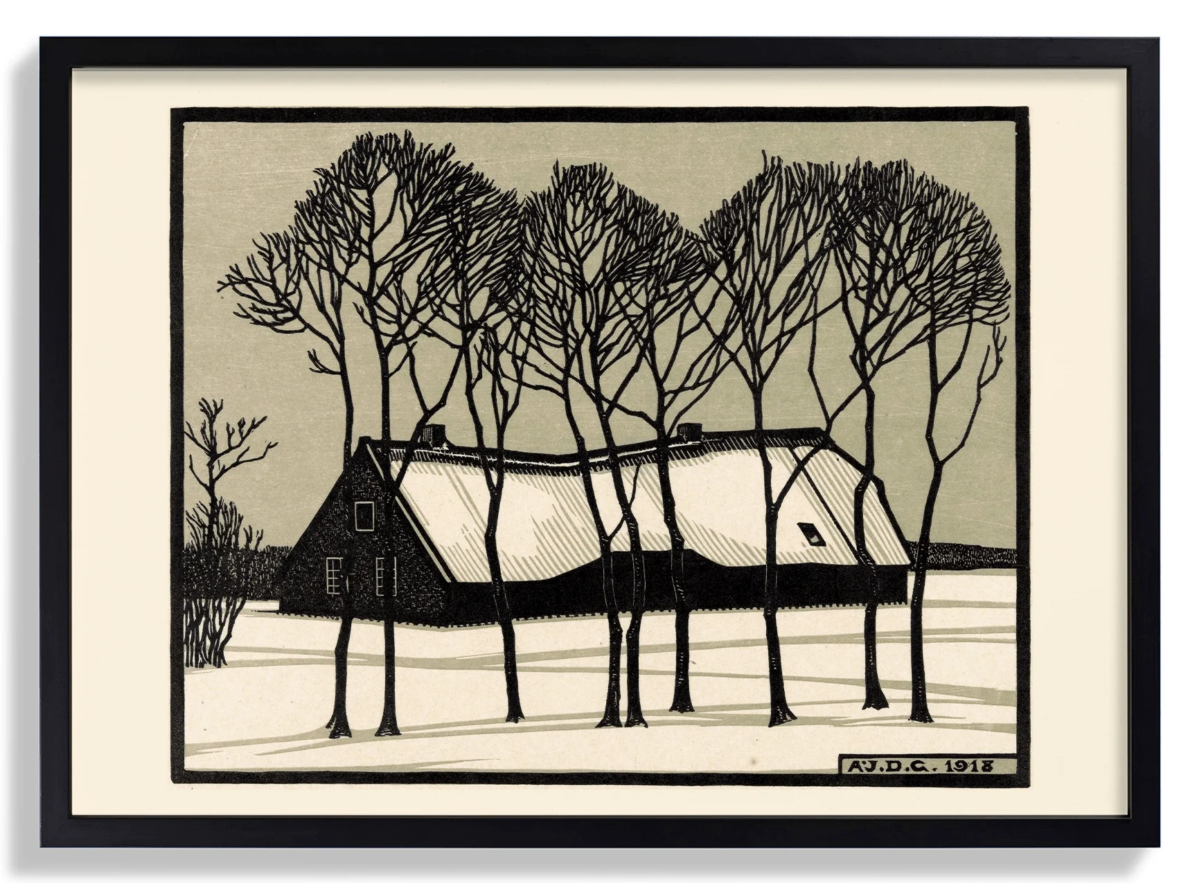 Boerderij in de sneeuw by Julie de Graag - Image 4