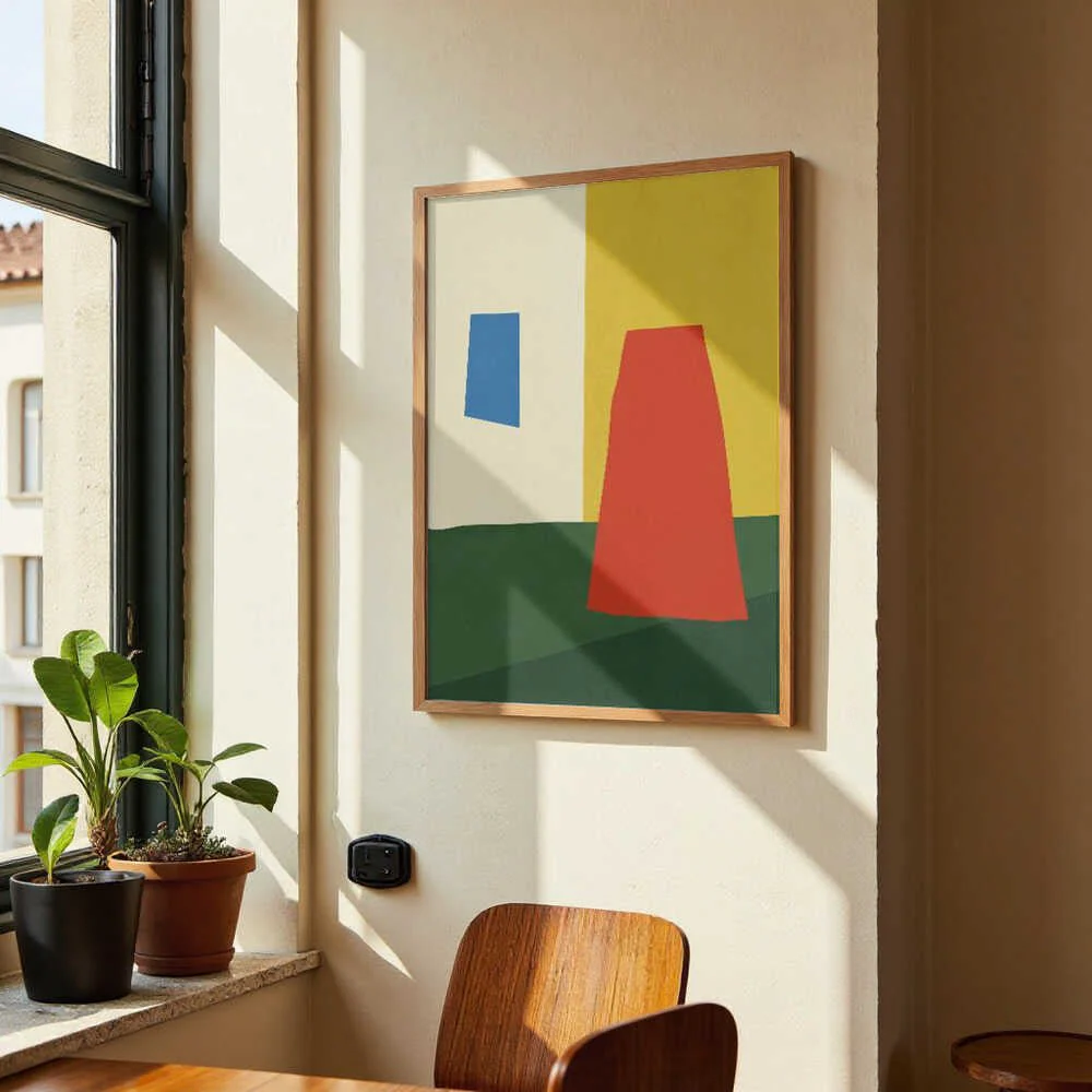 Bold Geometric Shapes and Vibrant Colors by Little Dean - Image 4