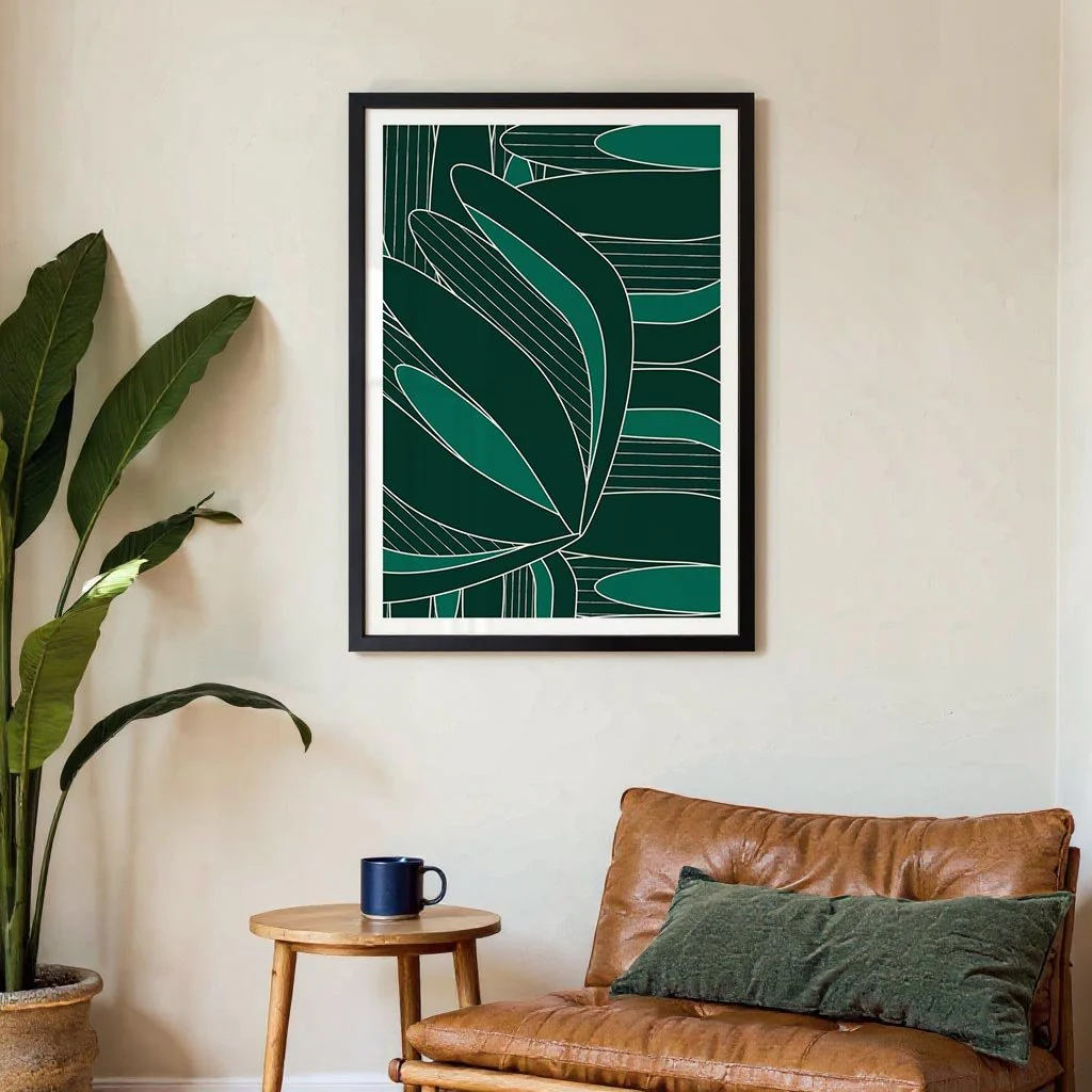 Botanical Geometric Nr 10 by Cinthya Godoy - Image 3