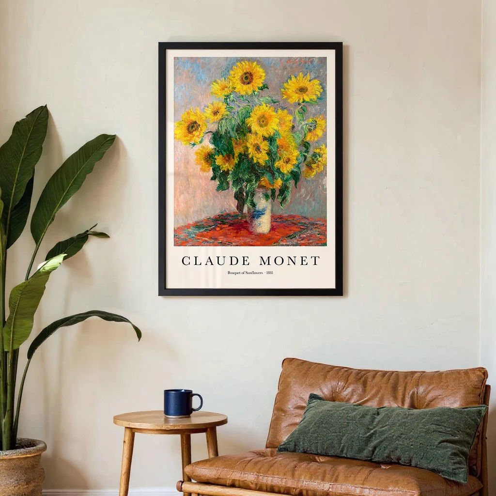 Bouquet of Sunflowers by Claude Monet - Image 3
