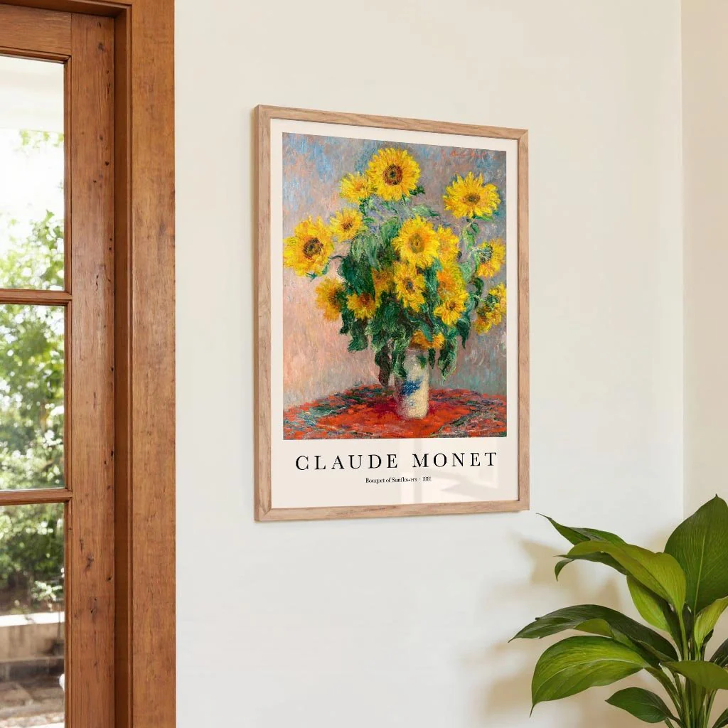 Bouquet of Sunflowers by Claude Monet - Image 4