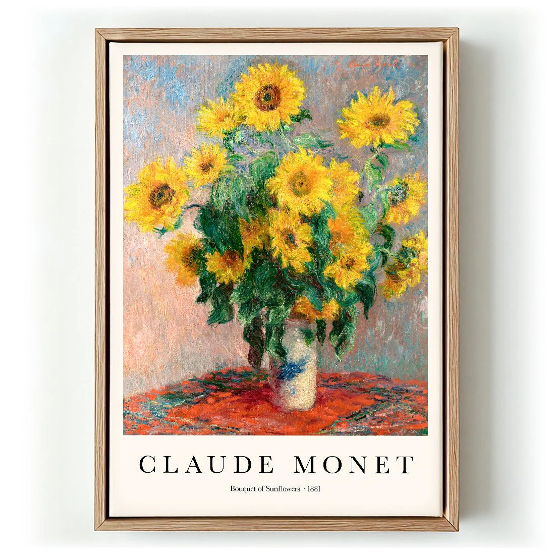 Bouquet of Sunflowers by Claude Monet