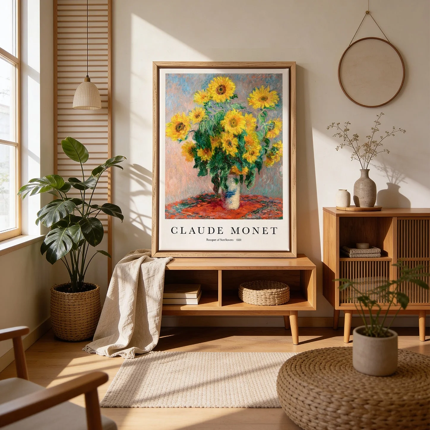 Bouquet of Sunflowers by Claude Monet - Image 4