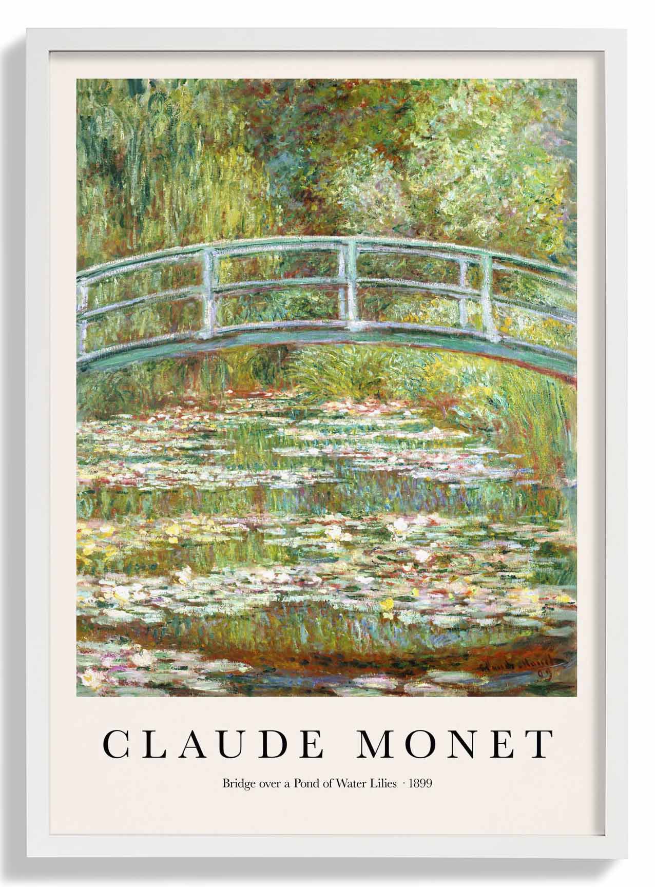 Bridge Over a Pond of Waterlillies by Claude Monet - Image 5