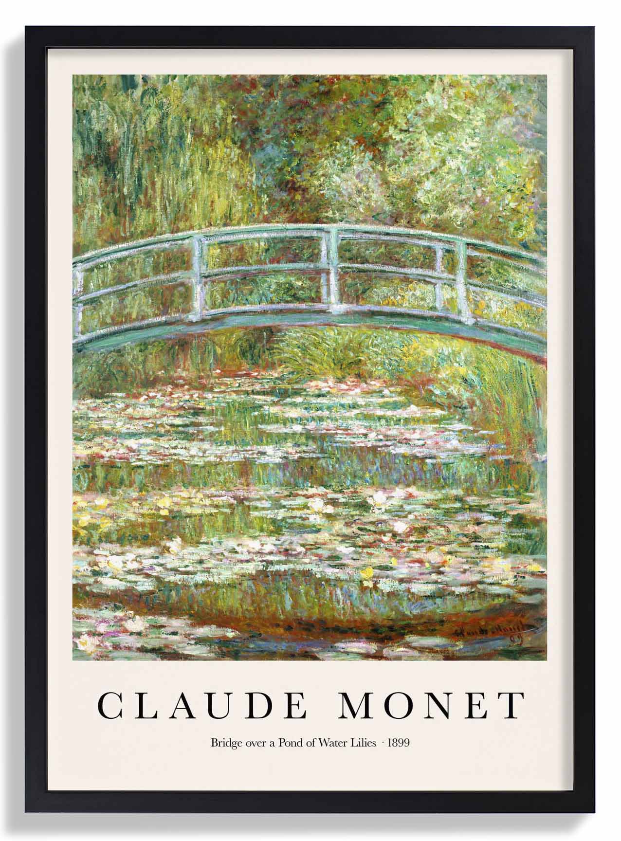 Bridge Over a Pond of Waterlillies by Claude Monet - Image 6