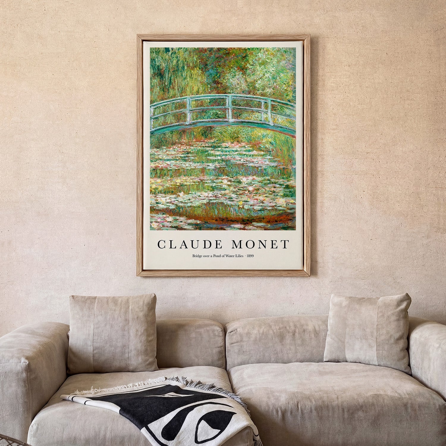 Bridge Over a Pond of Waterlillies by Claude Monet - Image 2