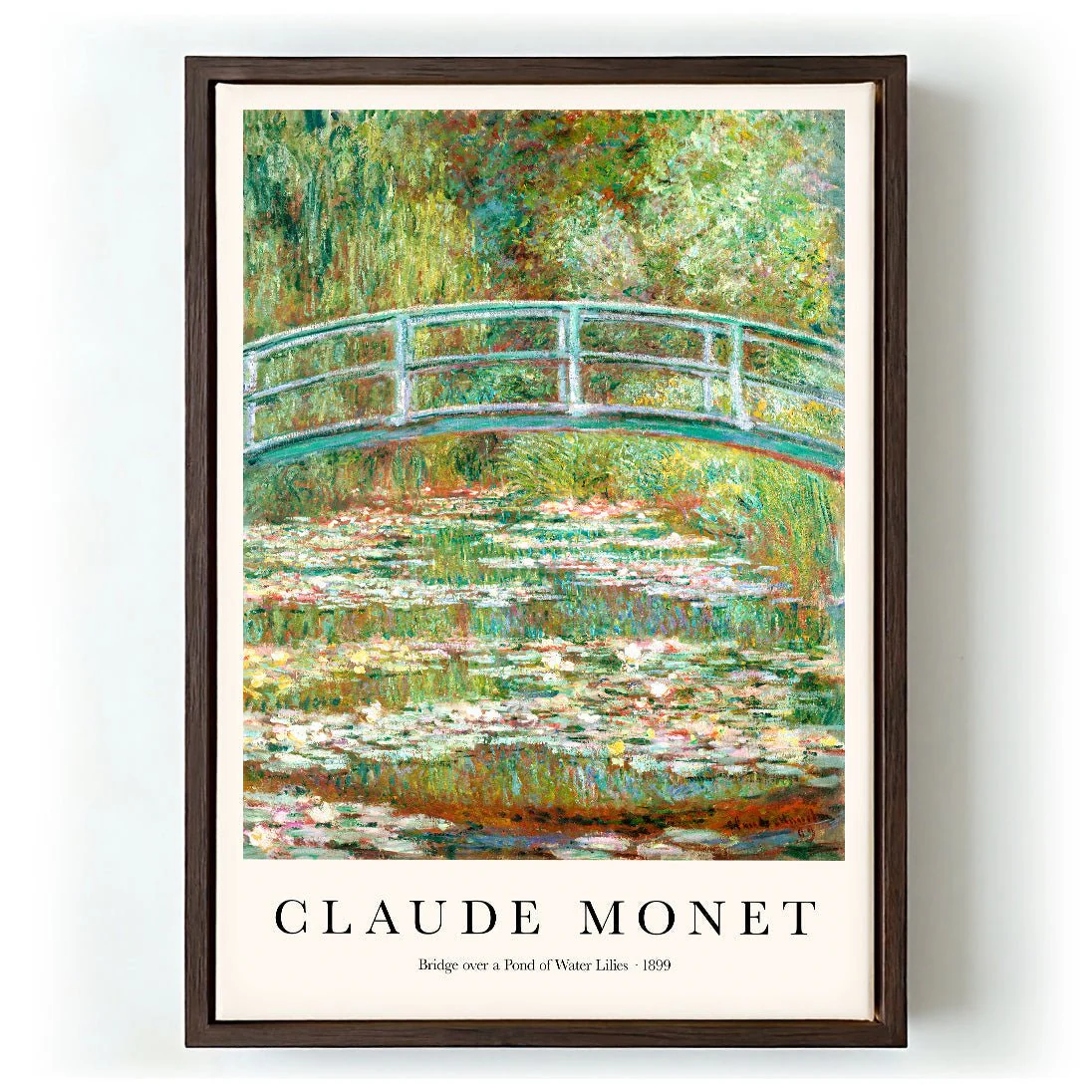 Bridge Over a Pond of Waterlillies by Claude Monet - Image 5