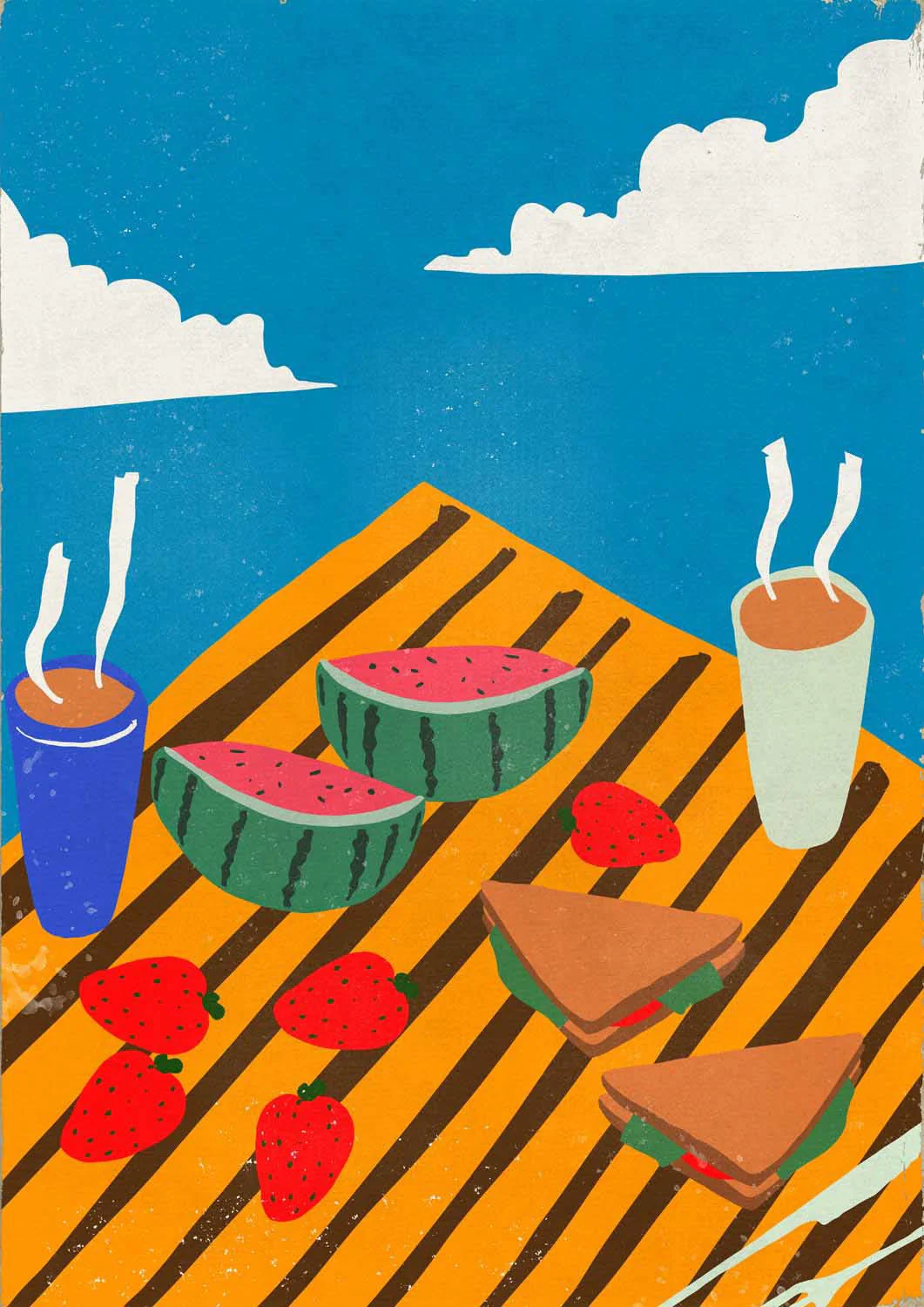 Bright Summer Picnic by Nicholas - Image 7