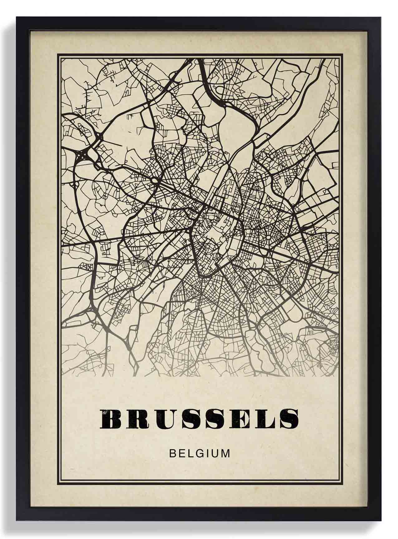 Brussels City Sepia - Image 6