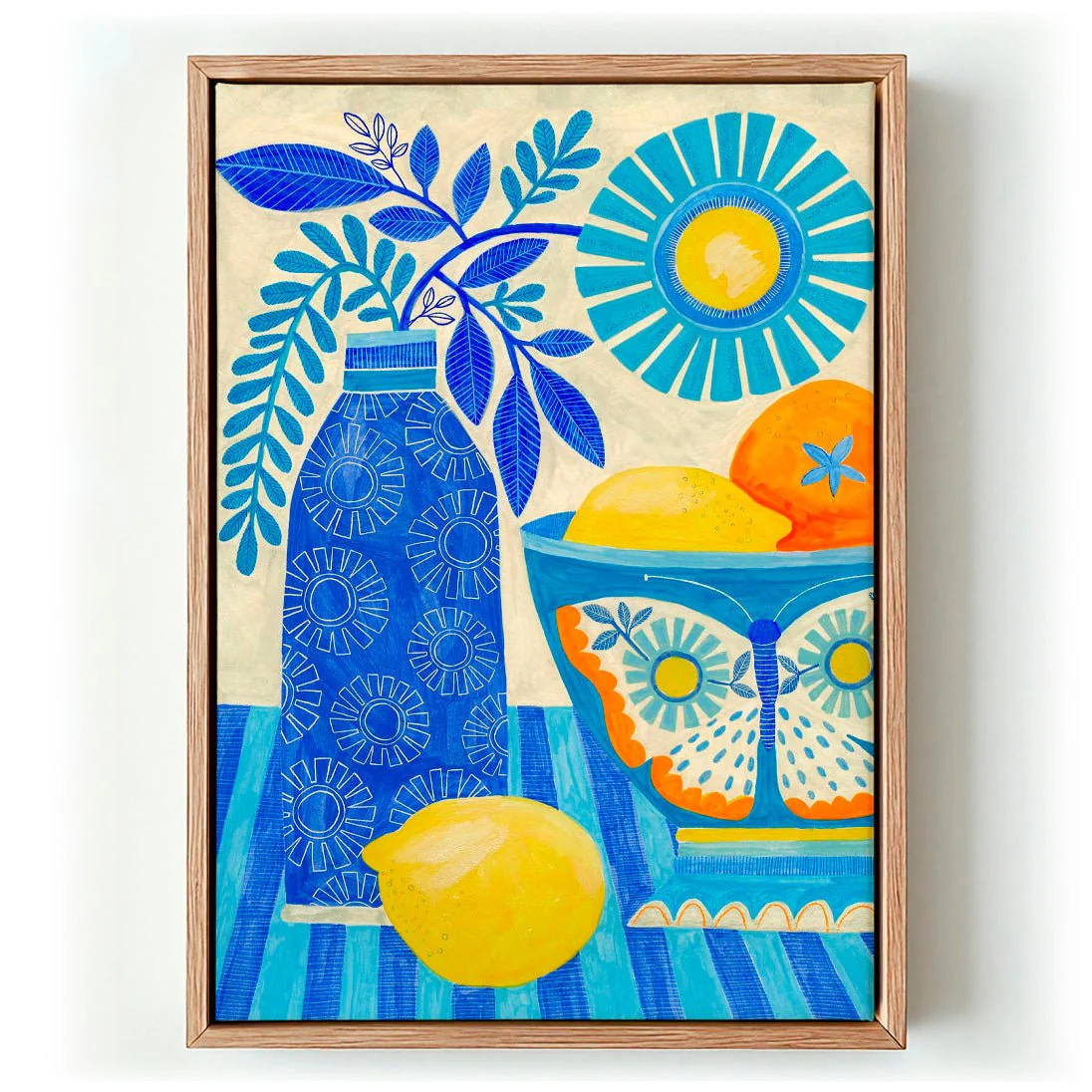 Butterfly Fruit Bowl by Susan Black