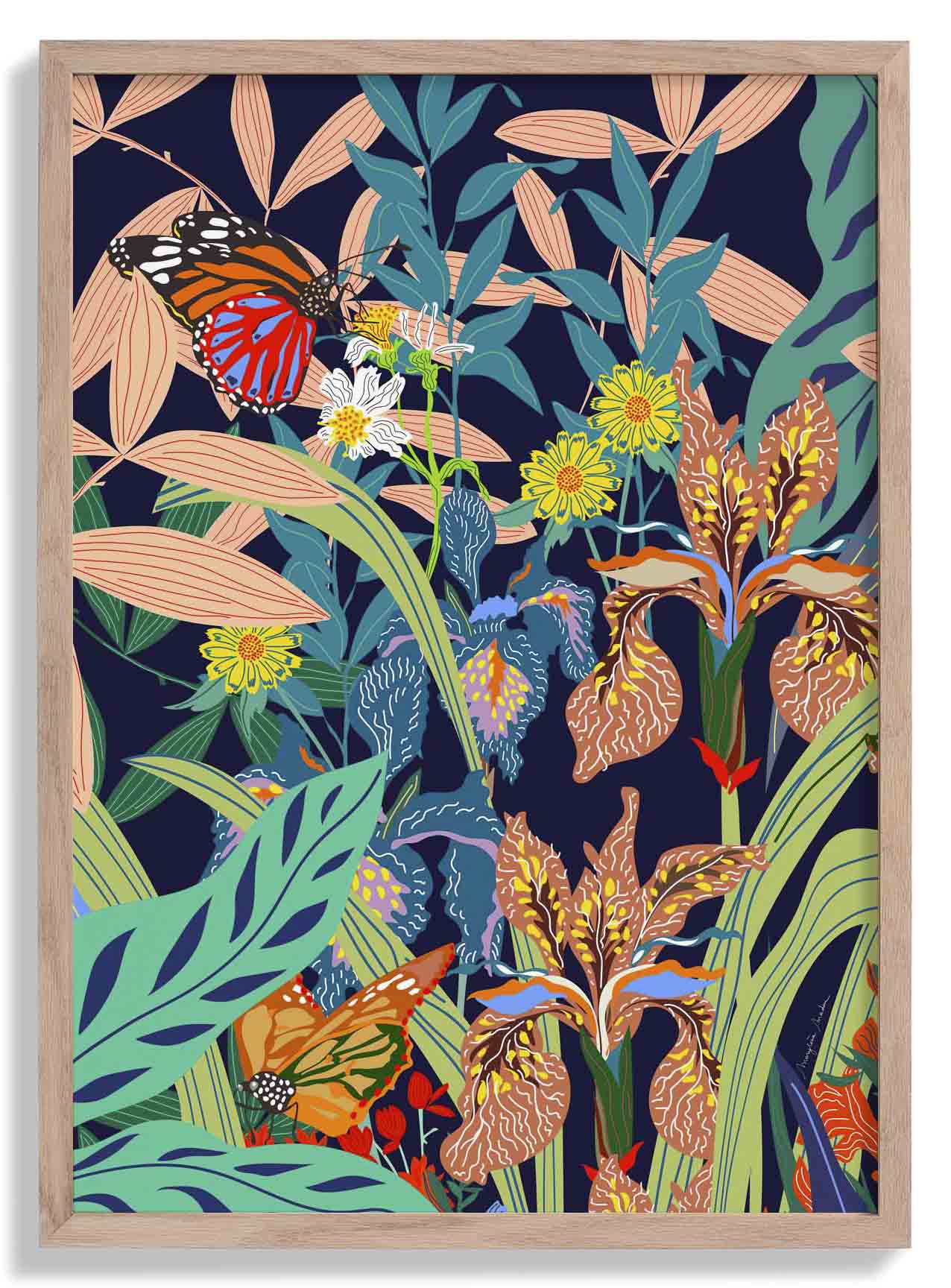 Butterfly Tropical Garden by MARYLENE MADOU