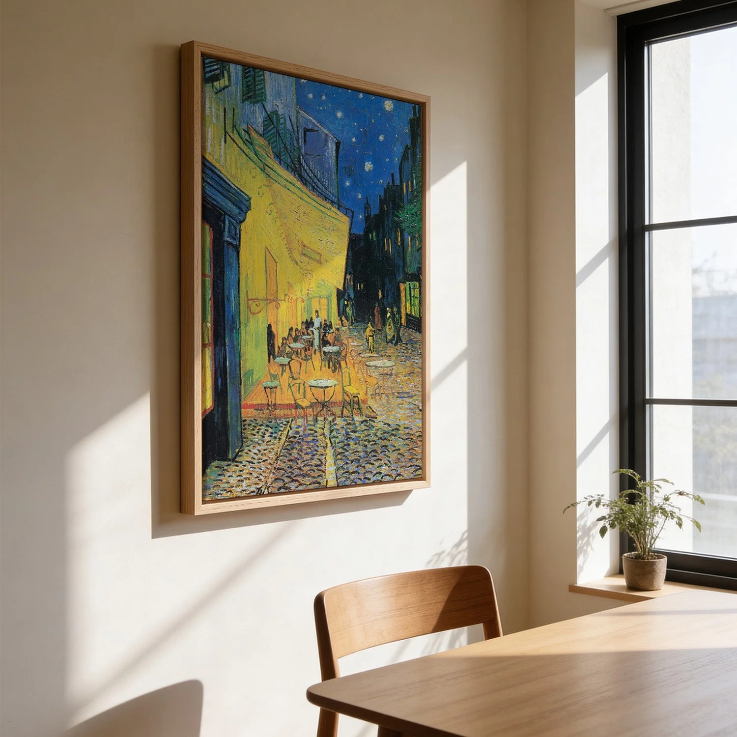 Café Terrace at Night by Van Gogh - Image 3