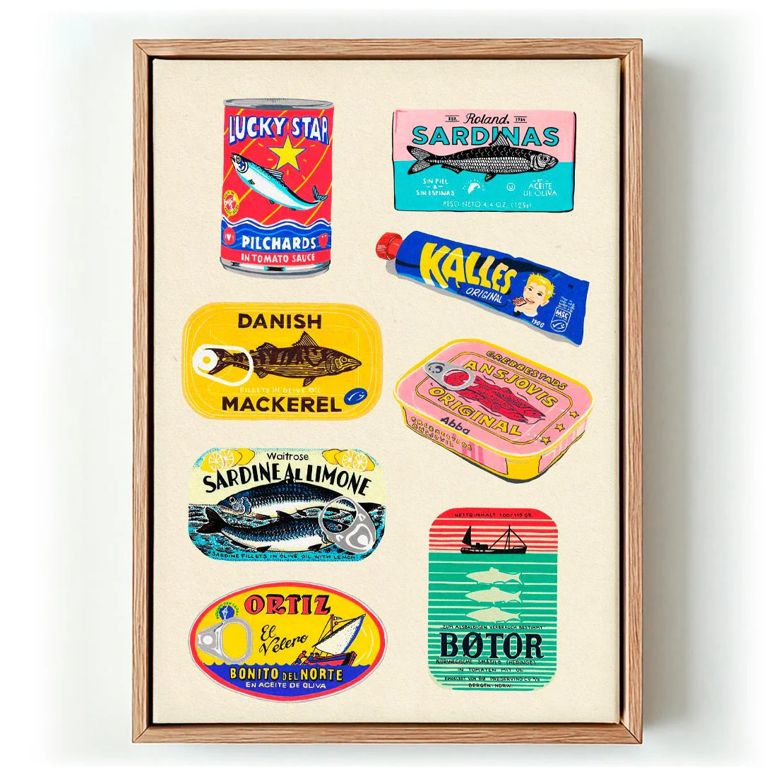 Canned Fish by Studio Mandariini