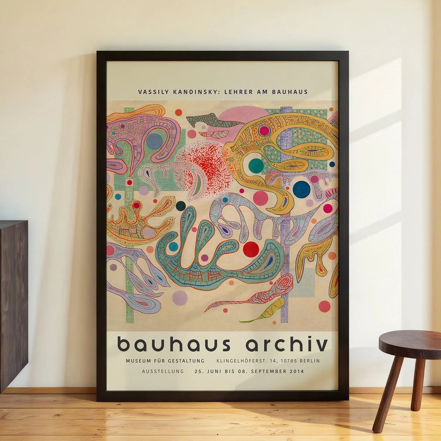 Capricious Form by Wassily Kandinsky Exhibition - Image 3