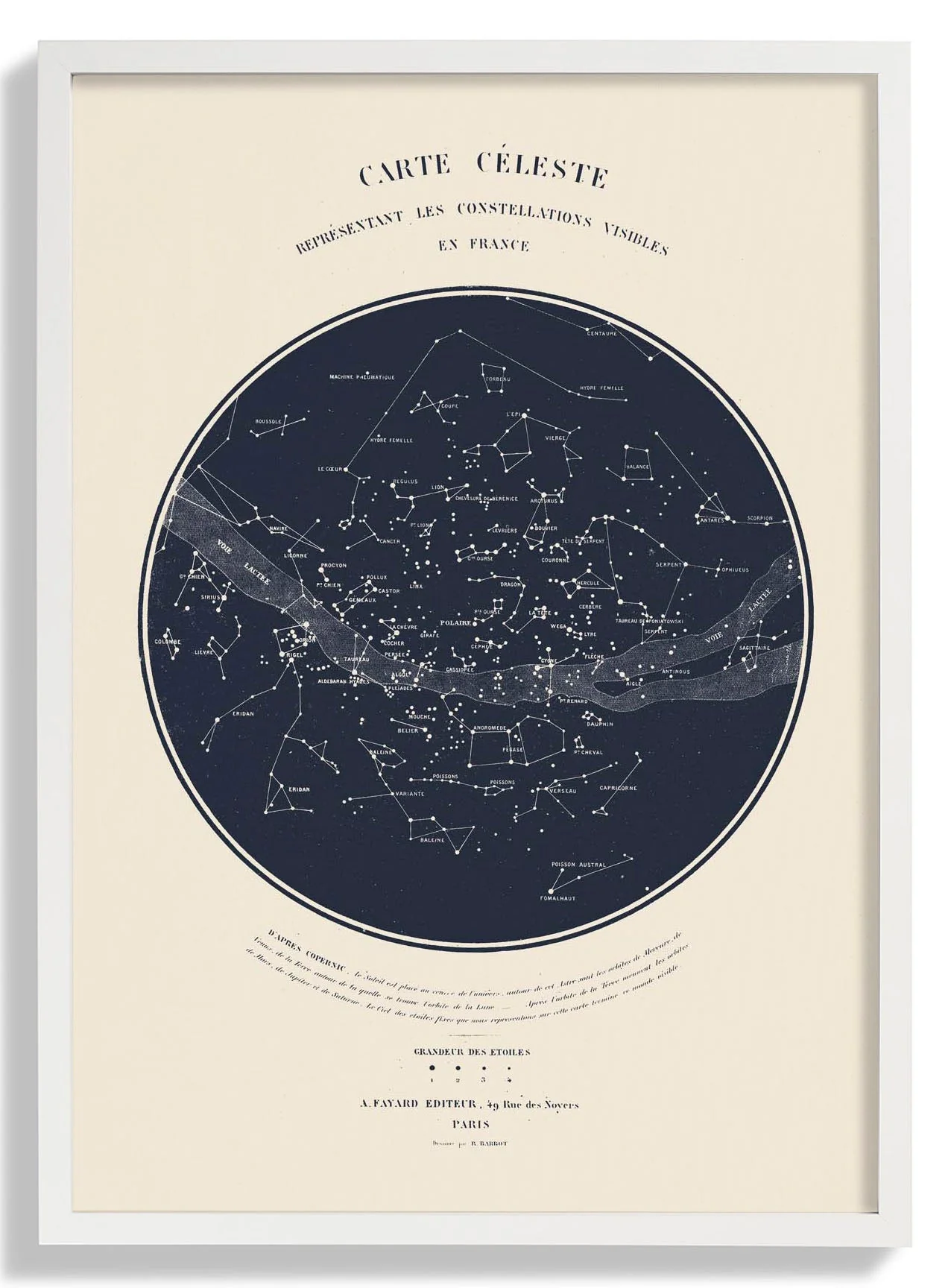 Carte Celeste Art Print by Aster - Image 5