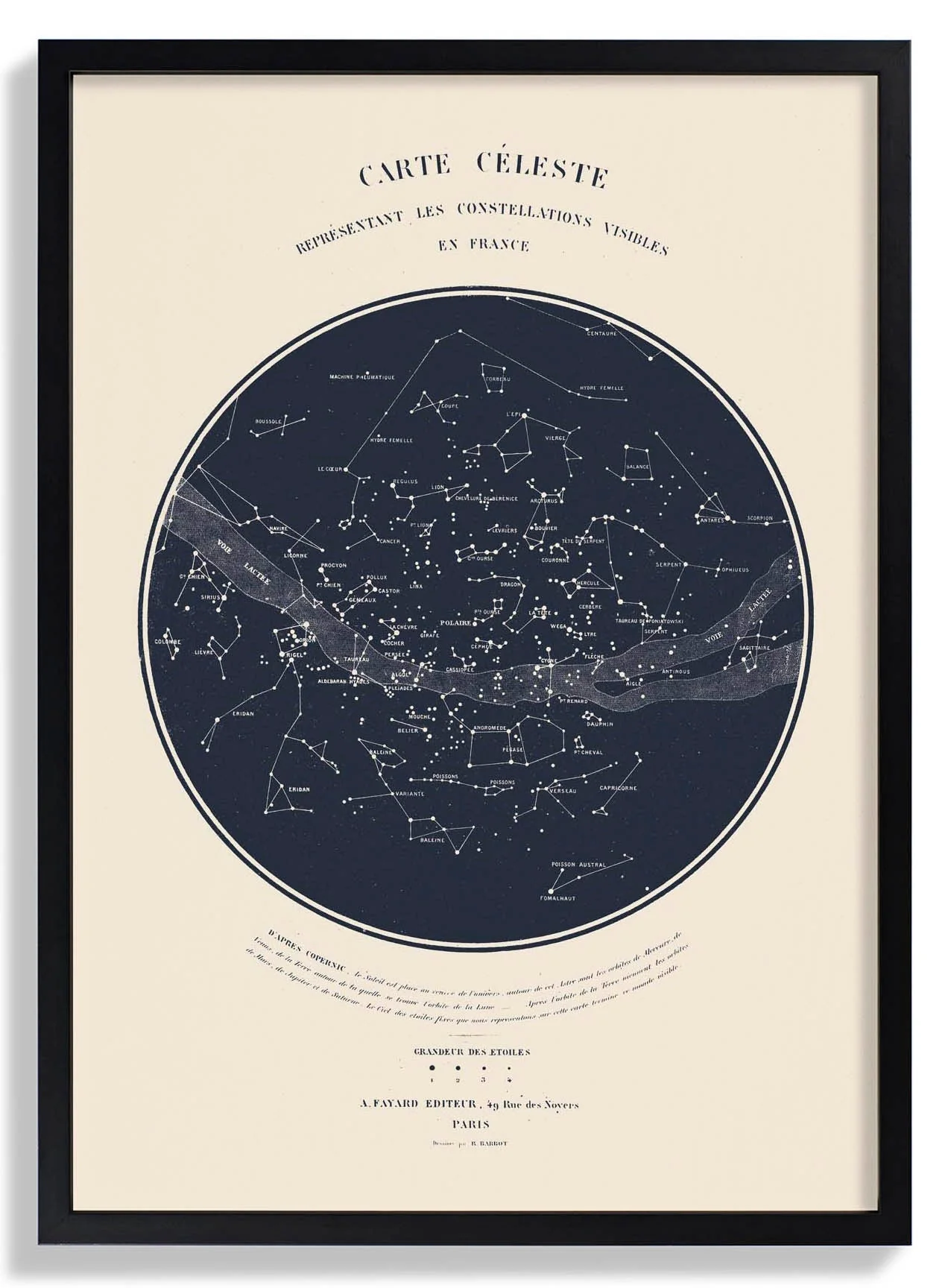 Carte Celeste Art Print by Aster - Image 6