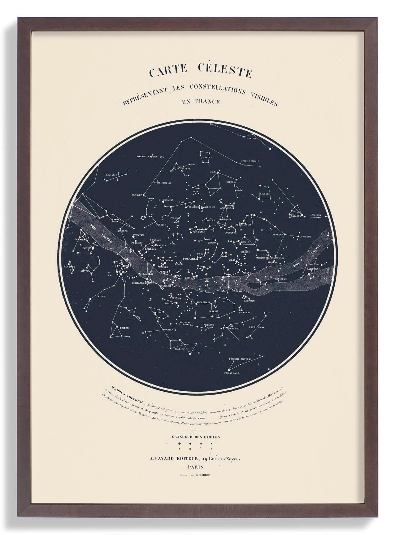 Carte Celeste Art Print by Aster - Image 7