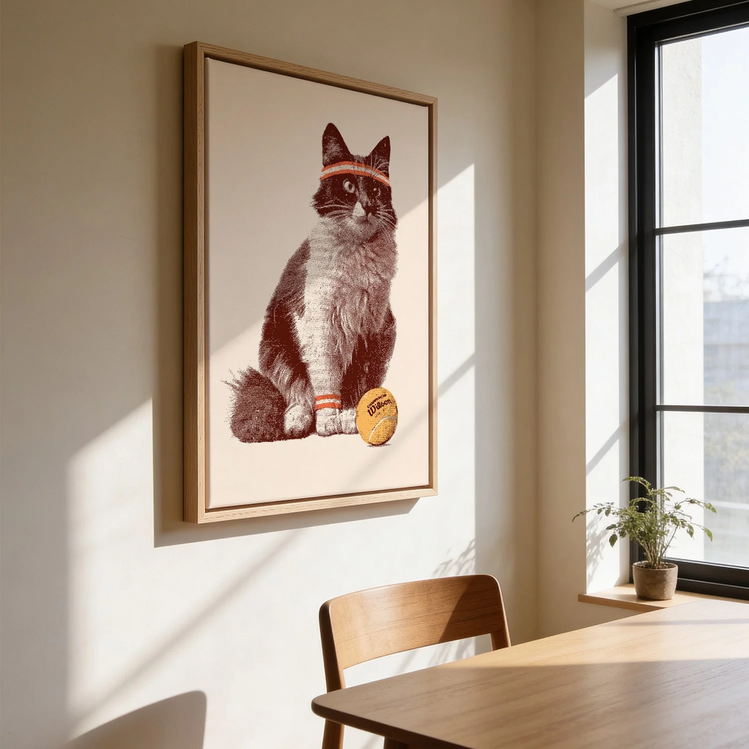 Cat Tennis by Florent Bodart - Image 3
