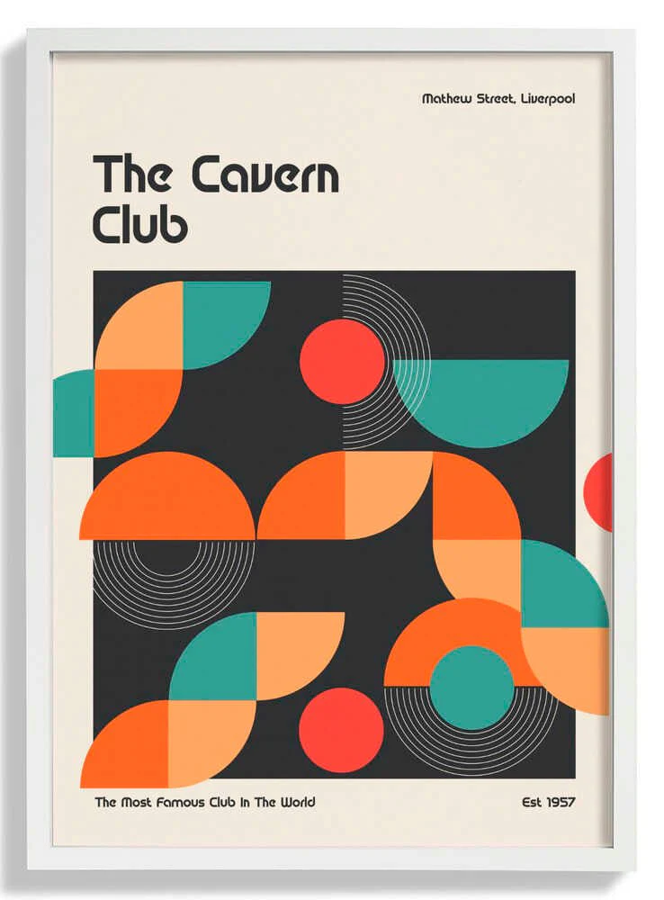 Cavern Club Design Poster by Retrodrome - Image 5