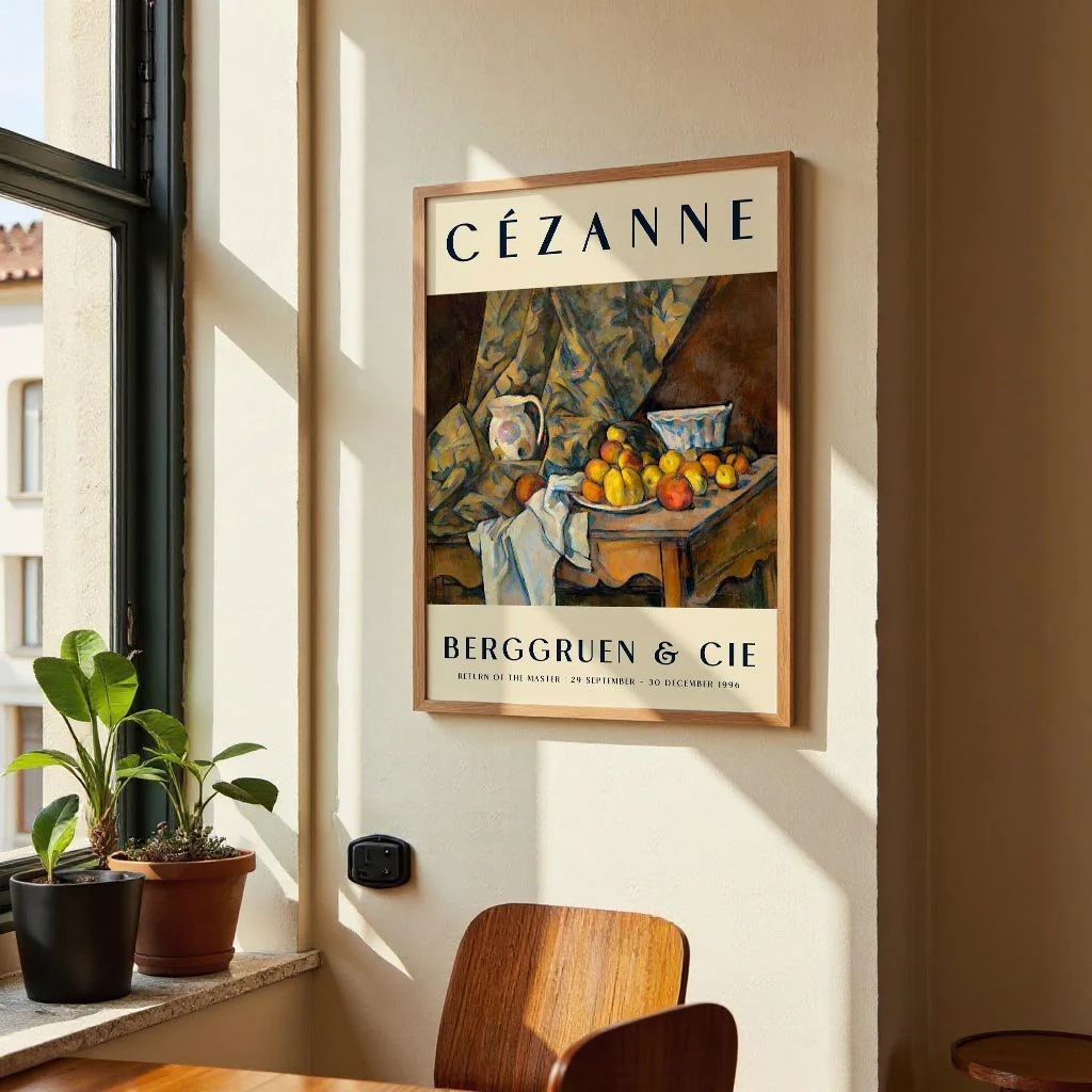 Apples & Peaches Art Exhibition By Paul Cézanne - Image 2