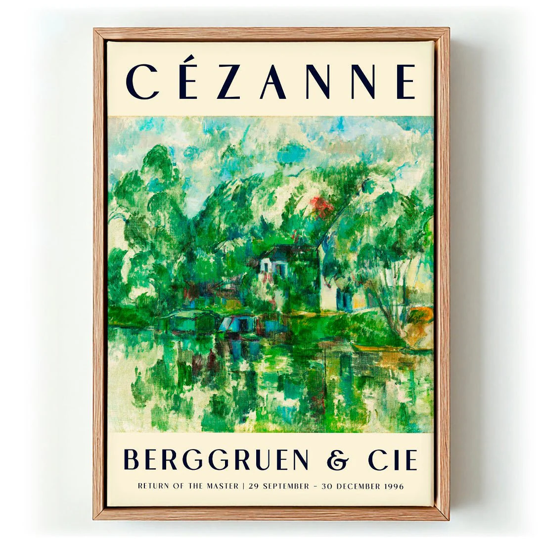 Cézanne At the Water's Edge Art Exhibition