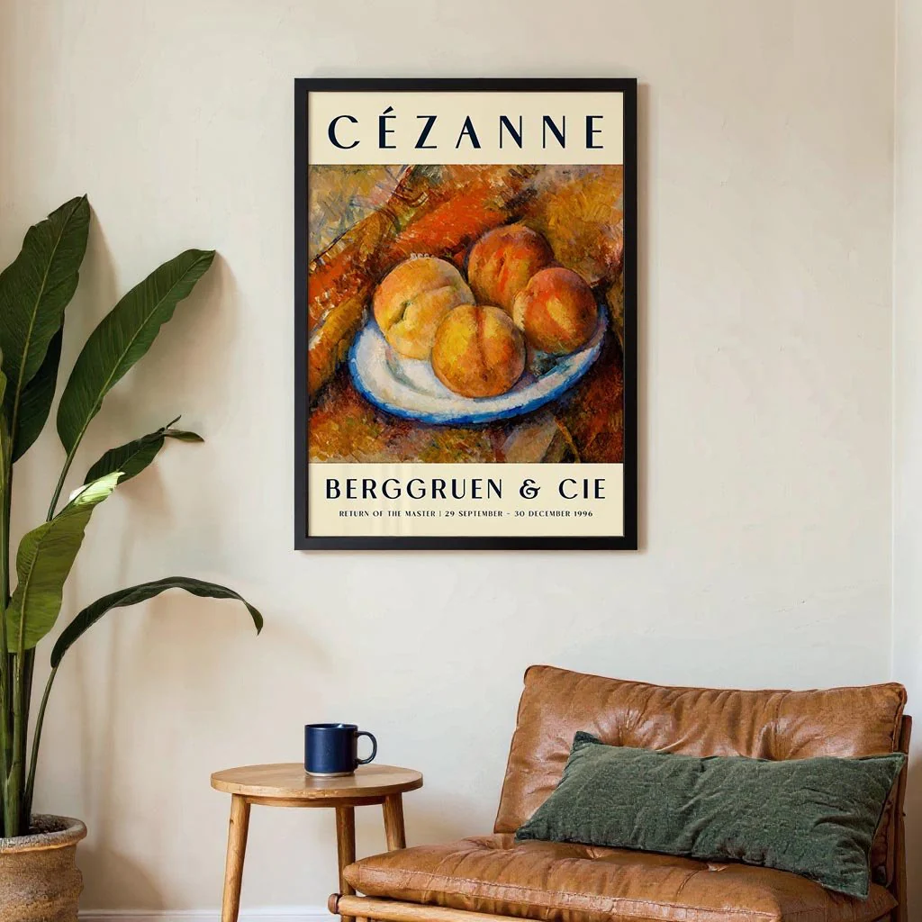 Four Peaches Art Exhibition By Paul Cézanne - Image 3