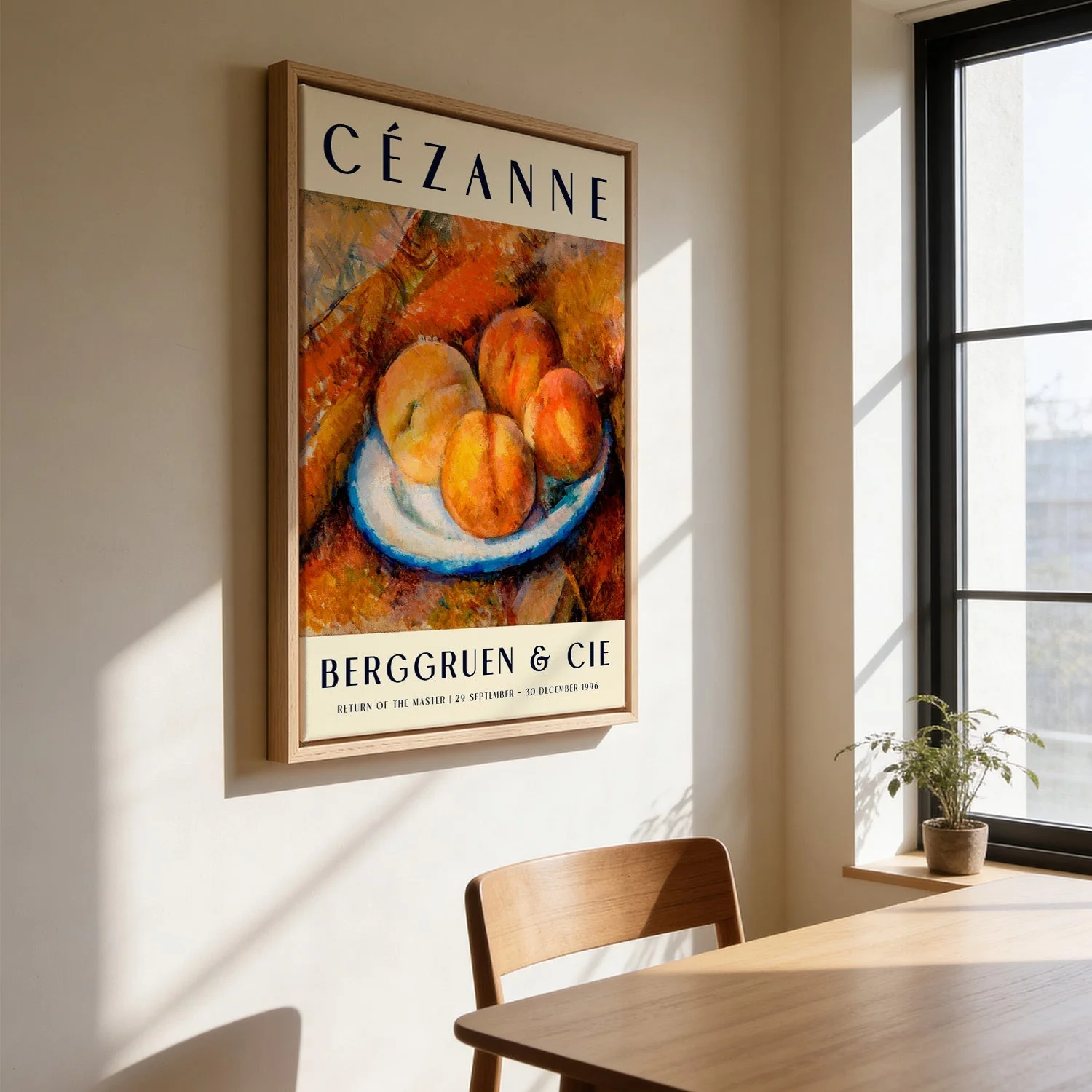 Four Peaches Art Exhibition By Paul Cézanne - Image 3