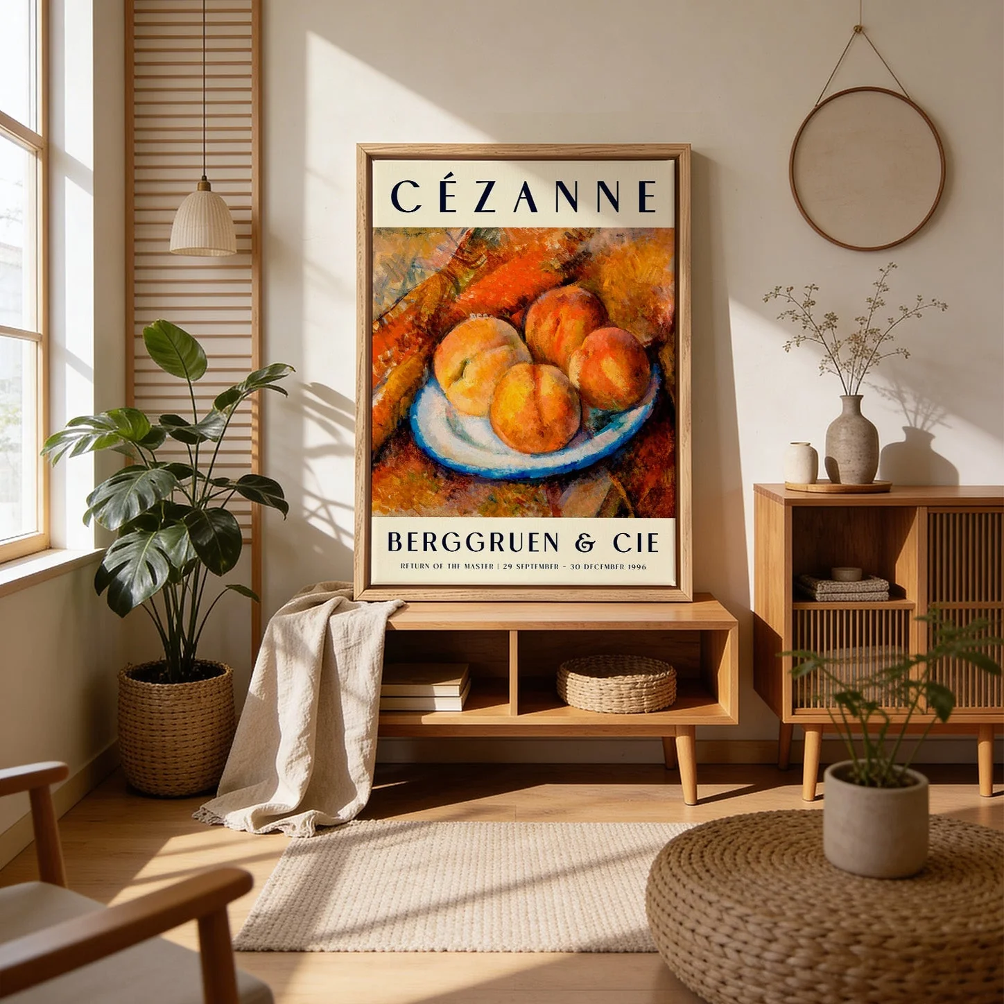 Four Peaches Art Exhibition By Paul Cézanne - Image 4