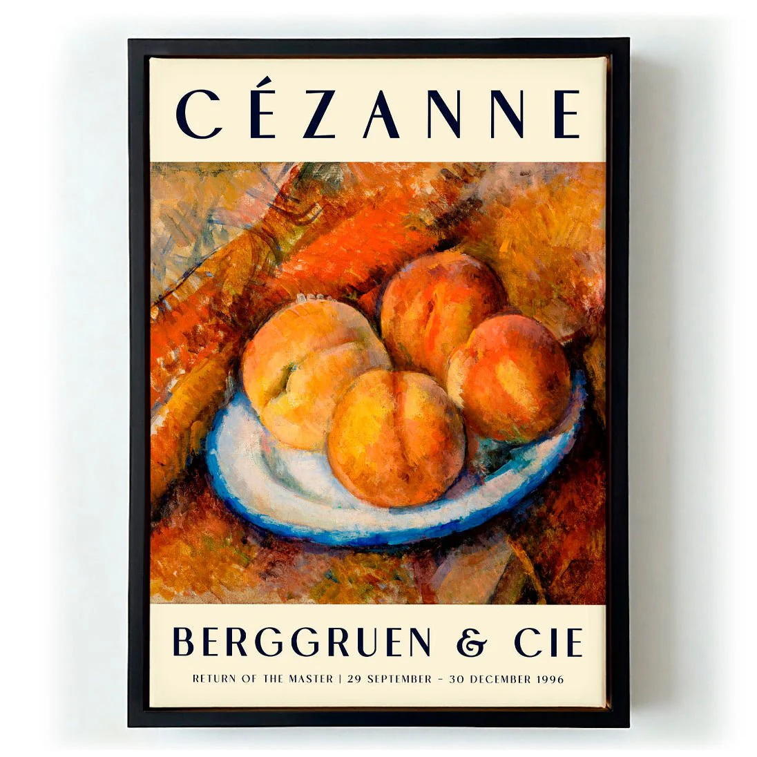 Four Peaches Art Exhibition By Paul Cézanne - Image 5