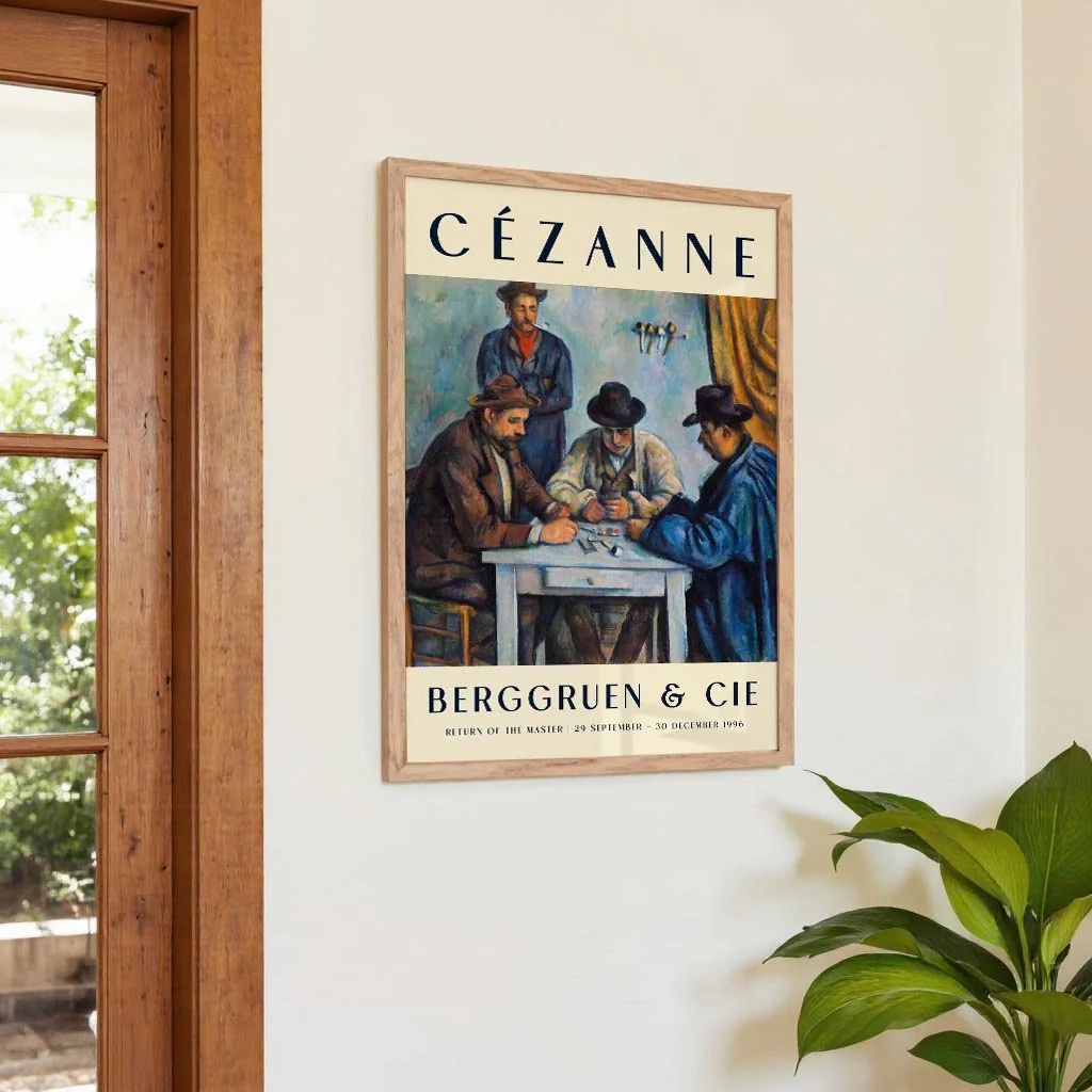 The Card Players Art Exhibition By Paul Cézanne - Image 4
