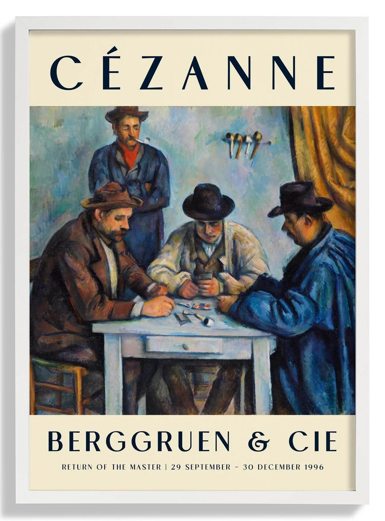 The Card Players Art Exhibition By Paul Cézanne - Image 5