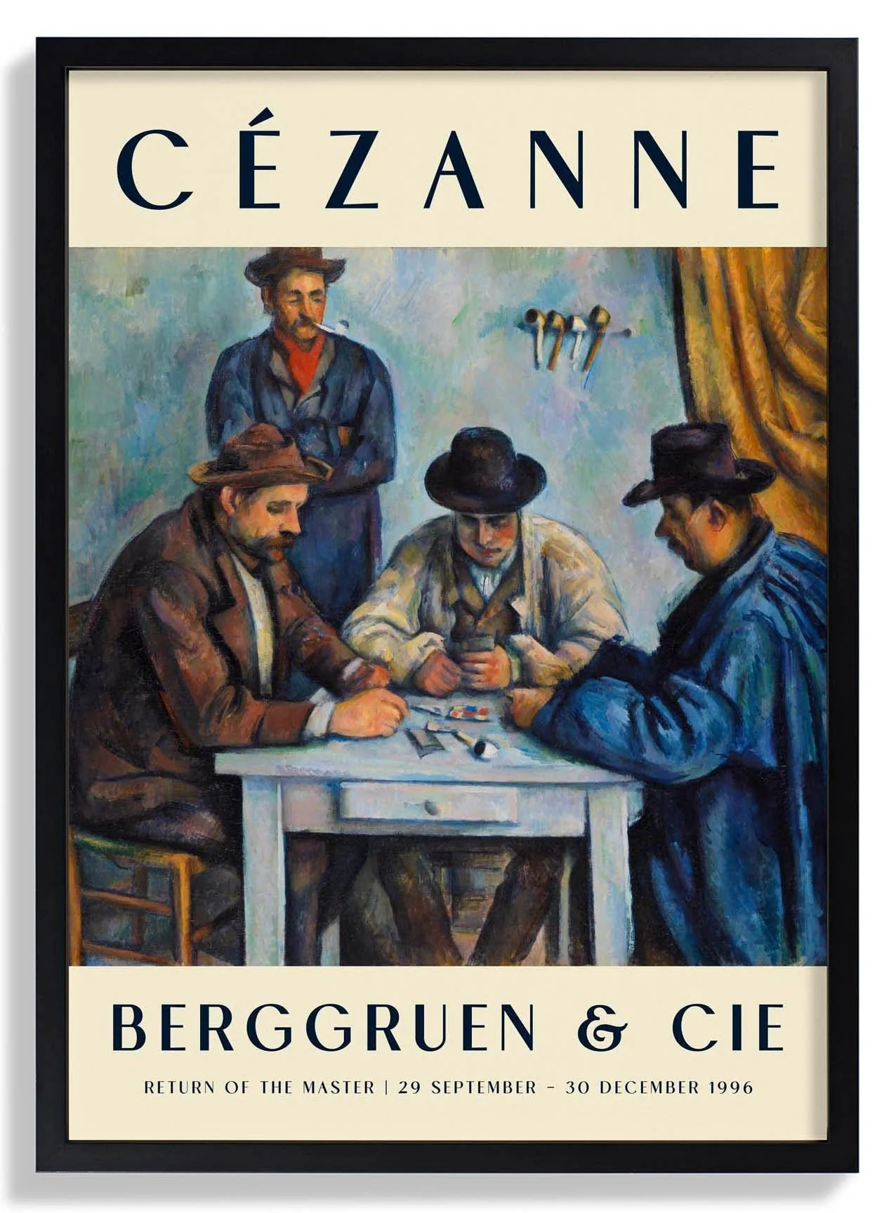 The Card Players Art Exhibition By Paul Cézanne - Image 6