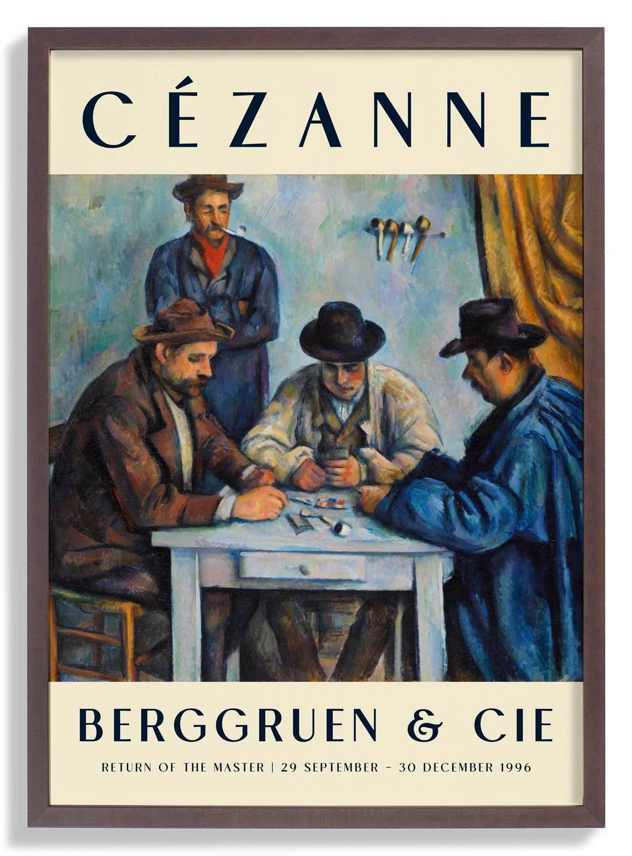 The Card Players Art Exhibition By Paul Cézanne - Image 7