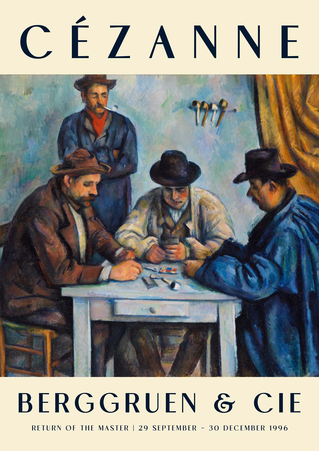 The Card Players Art Exhibition By Paul Cézanne - Image 8