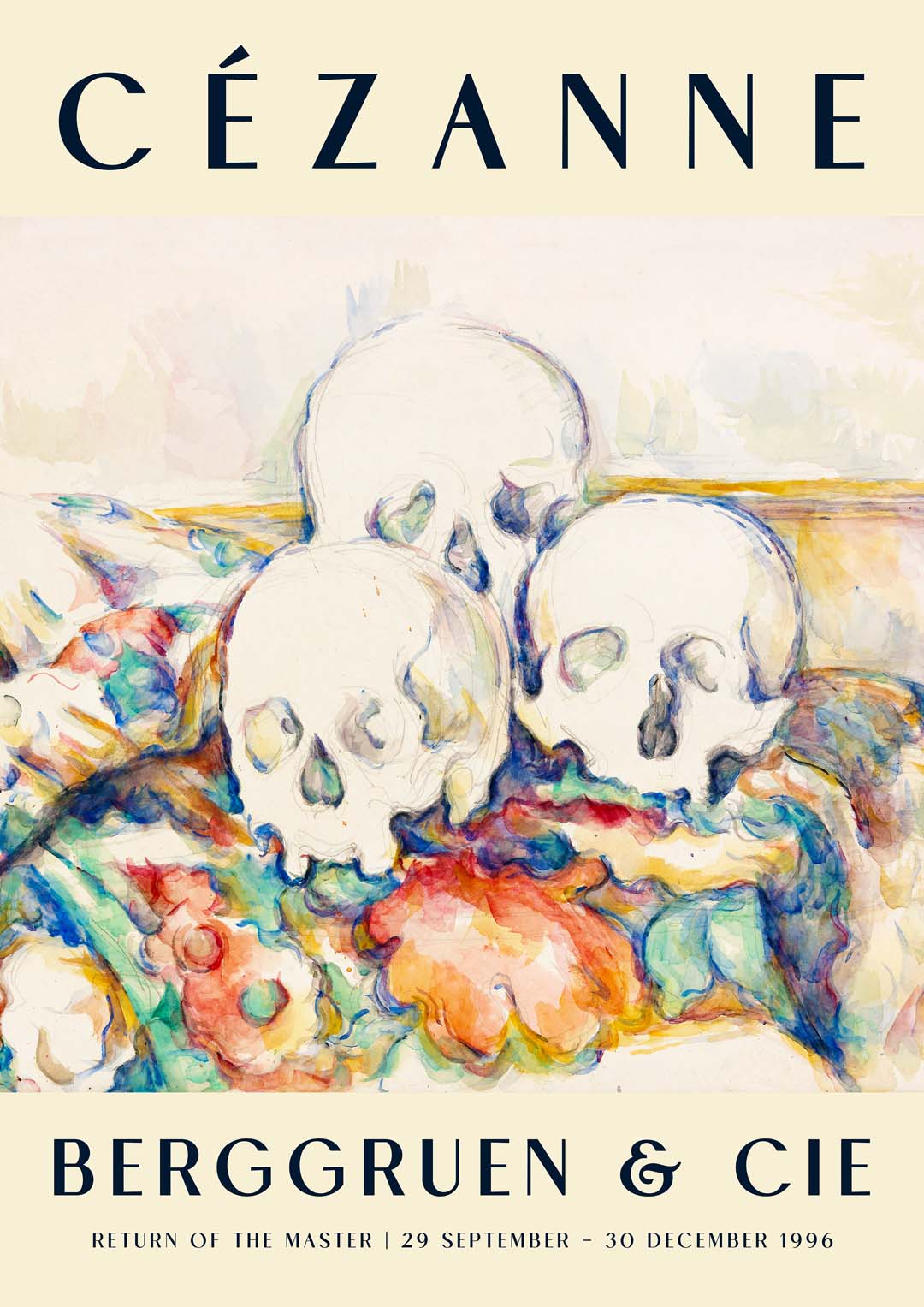 The Three Skulls Art Exhibition By Paul Cézanne - Image 8