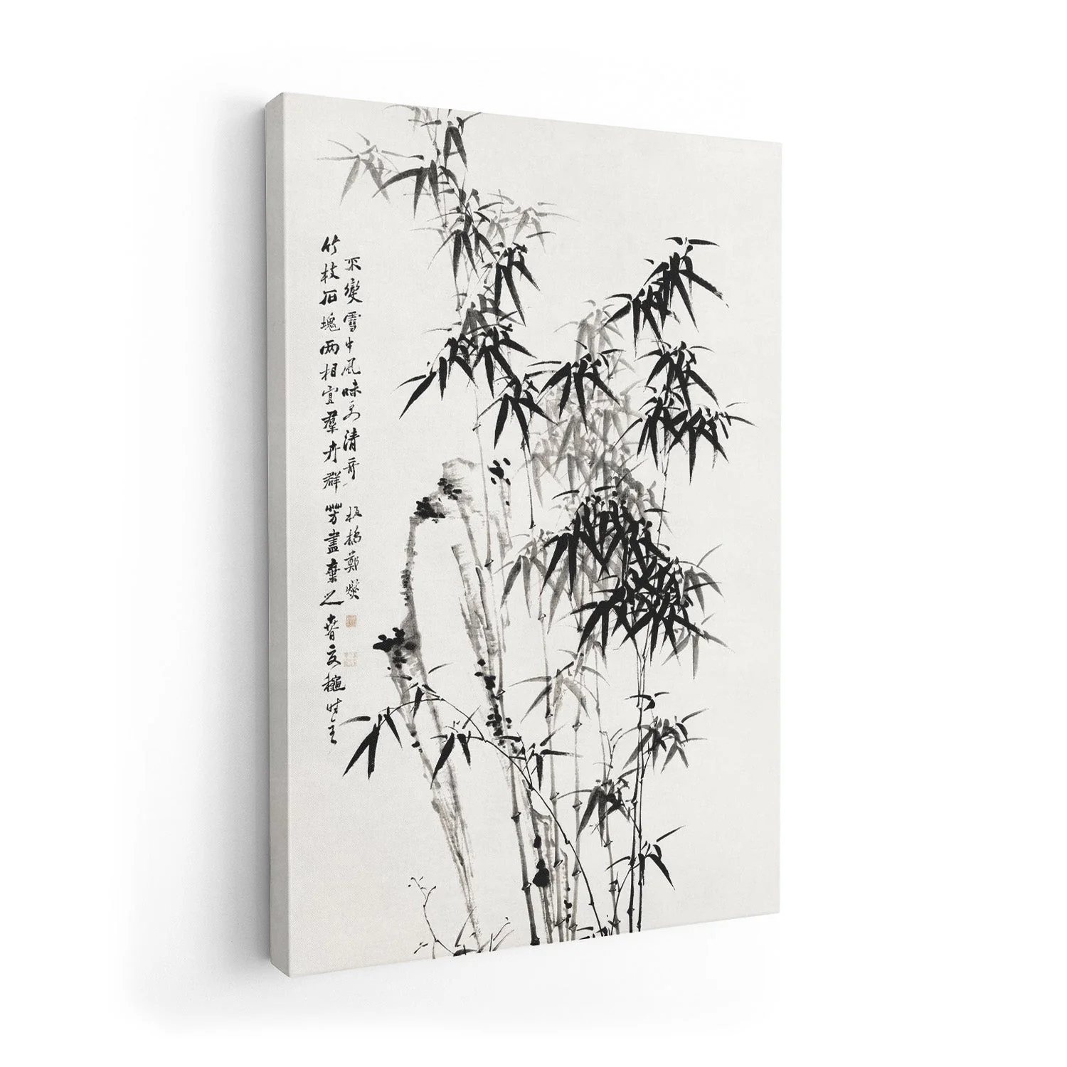 Chinese Bamboo by Zheng Xie - Image 7