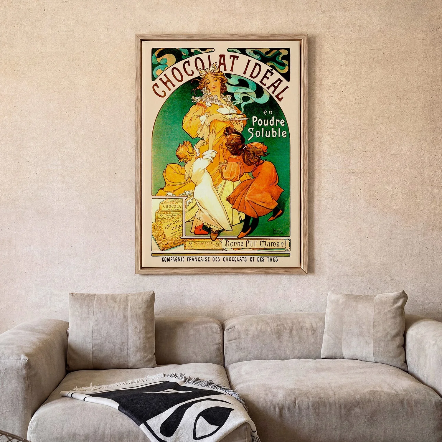 Chocolat Ideal by Alphonse Mucha - Image 2