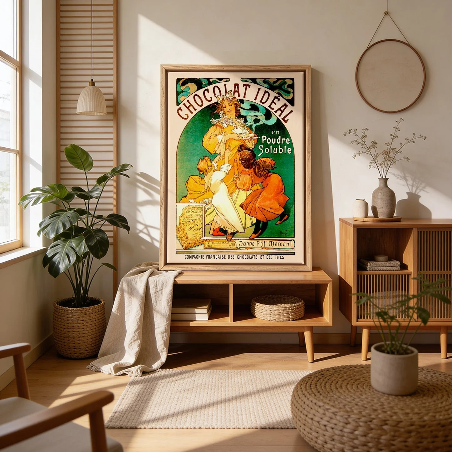 Chocolat Ideal by Alphonse Mucha - Image 4