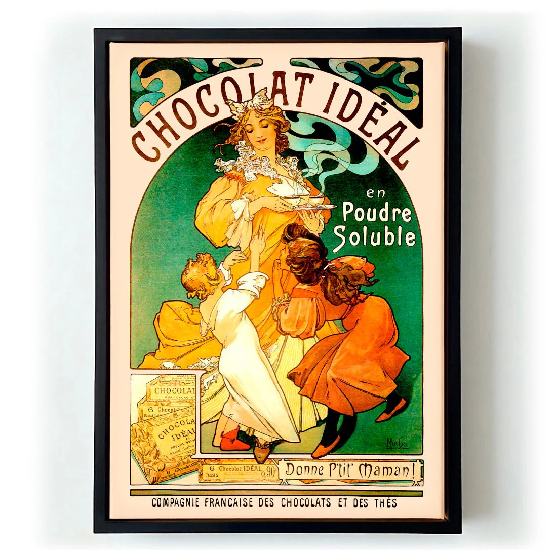 Chocolat Ideal by Alphonse Mucha - Image 5