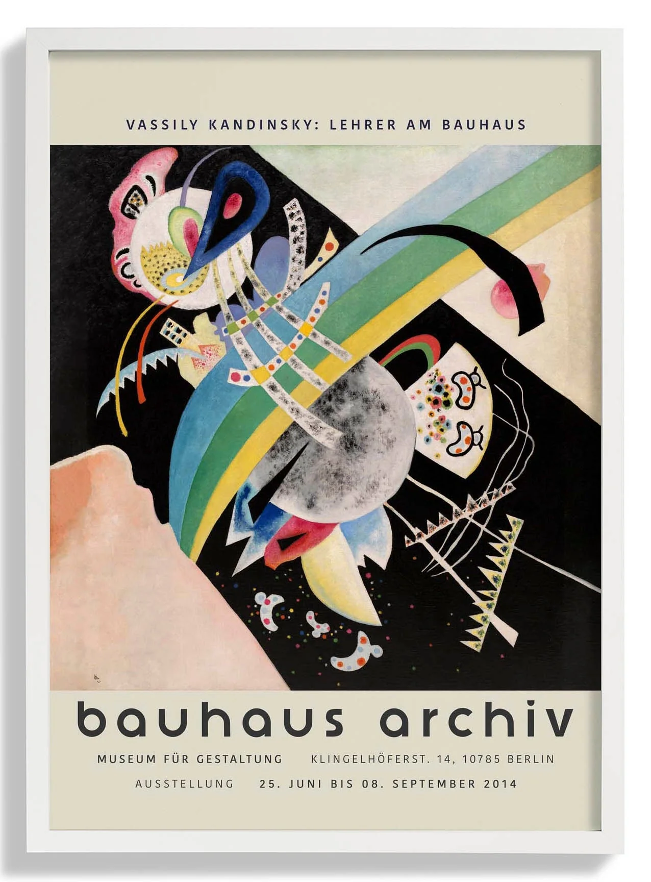 Circles on Black by Wassily Kandinsky Exhibition - Image 5