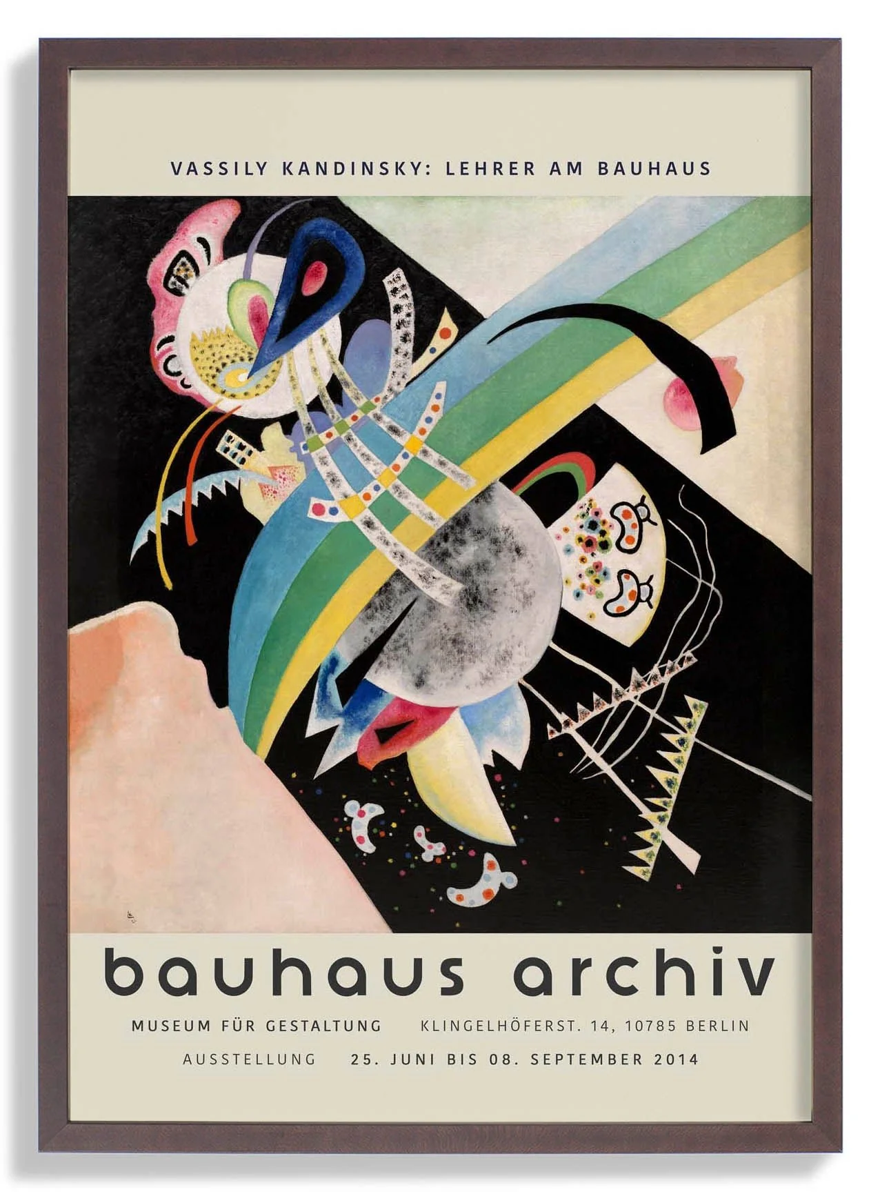 Circles on Black by Wassily Kandinsky Exhibition - Image 7