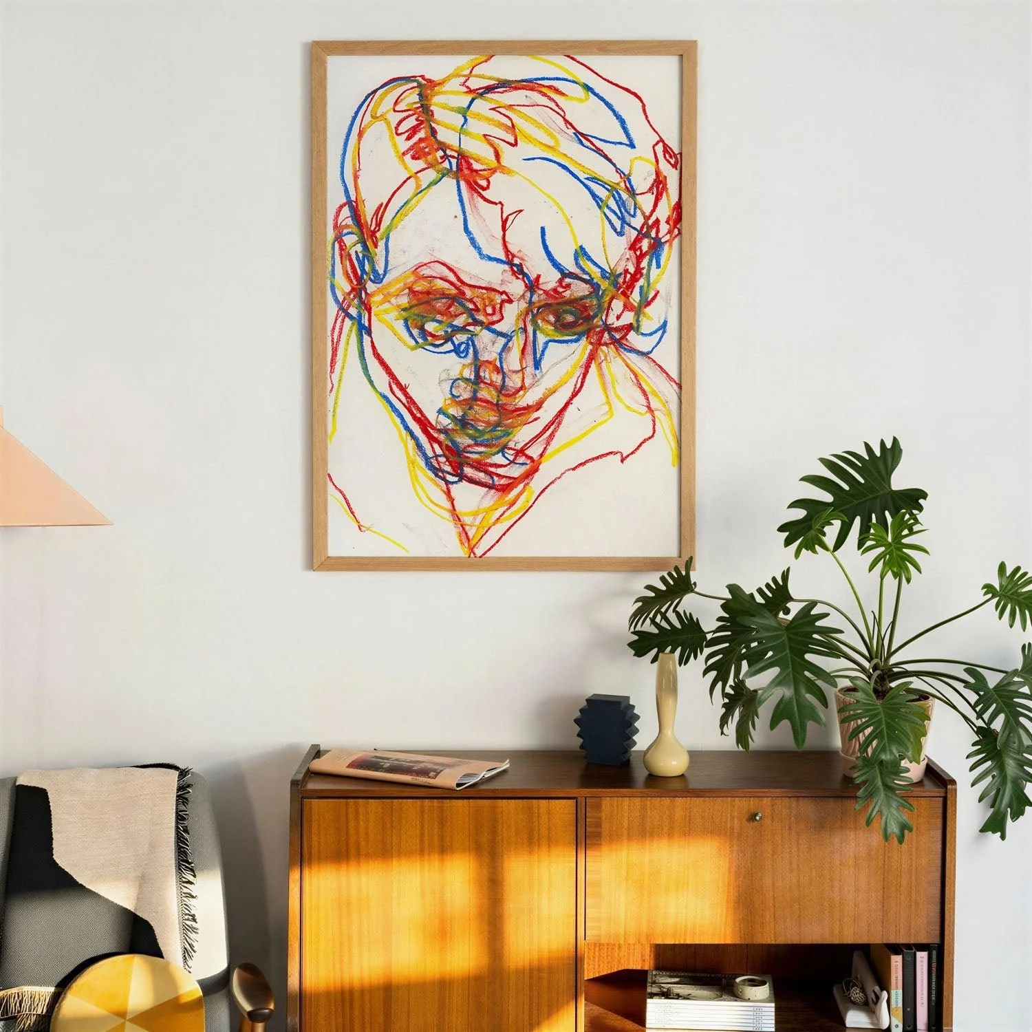 Colorful Expressive Portrait by Joshua - Image 3