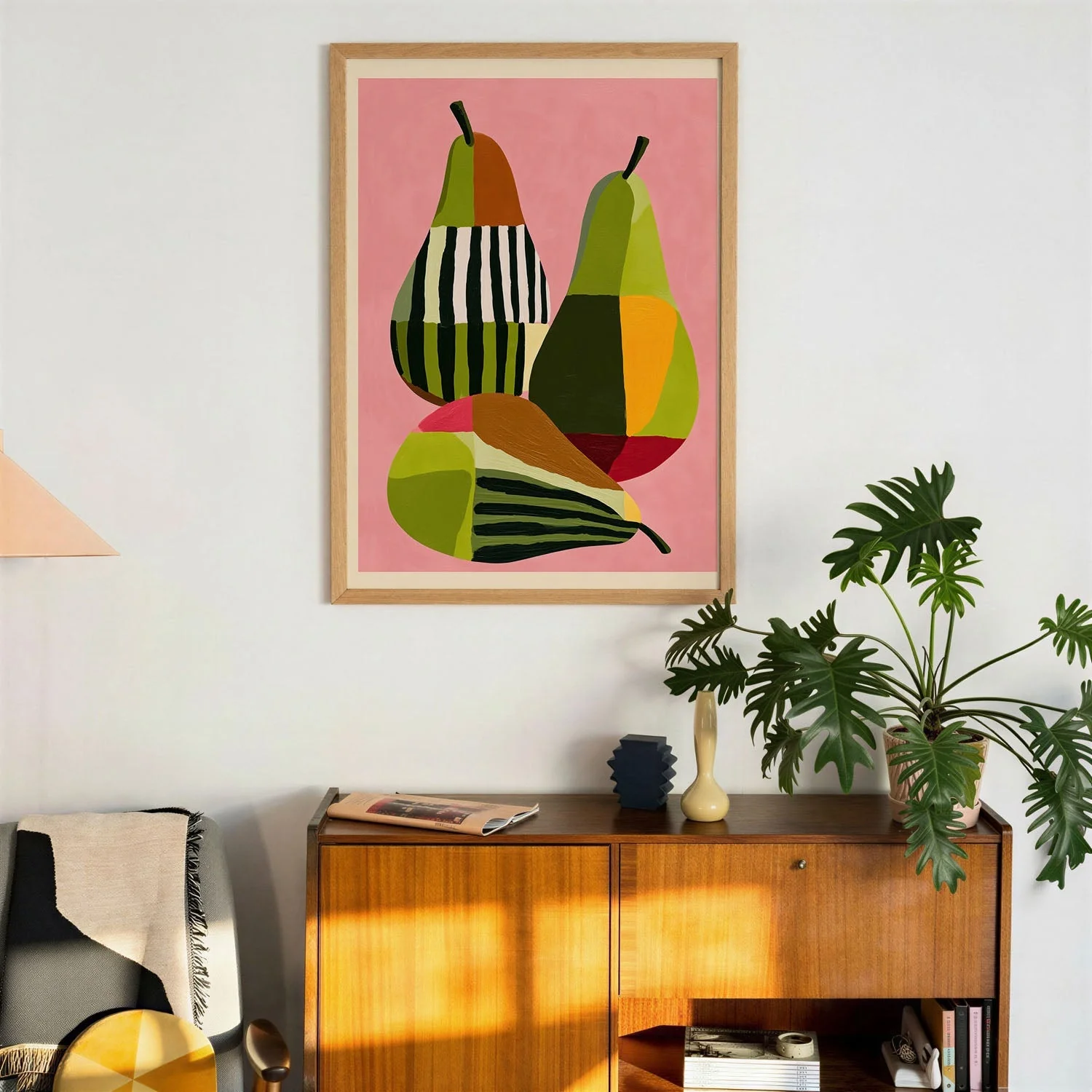 Colorful Pears Still Life by Flow - Image 3