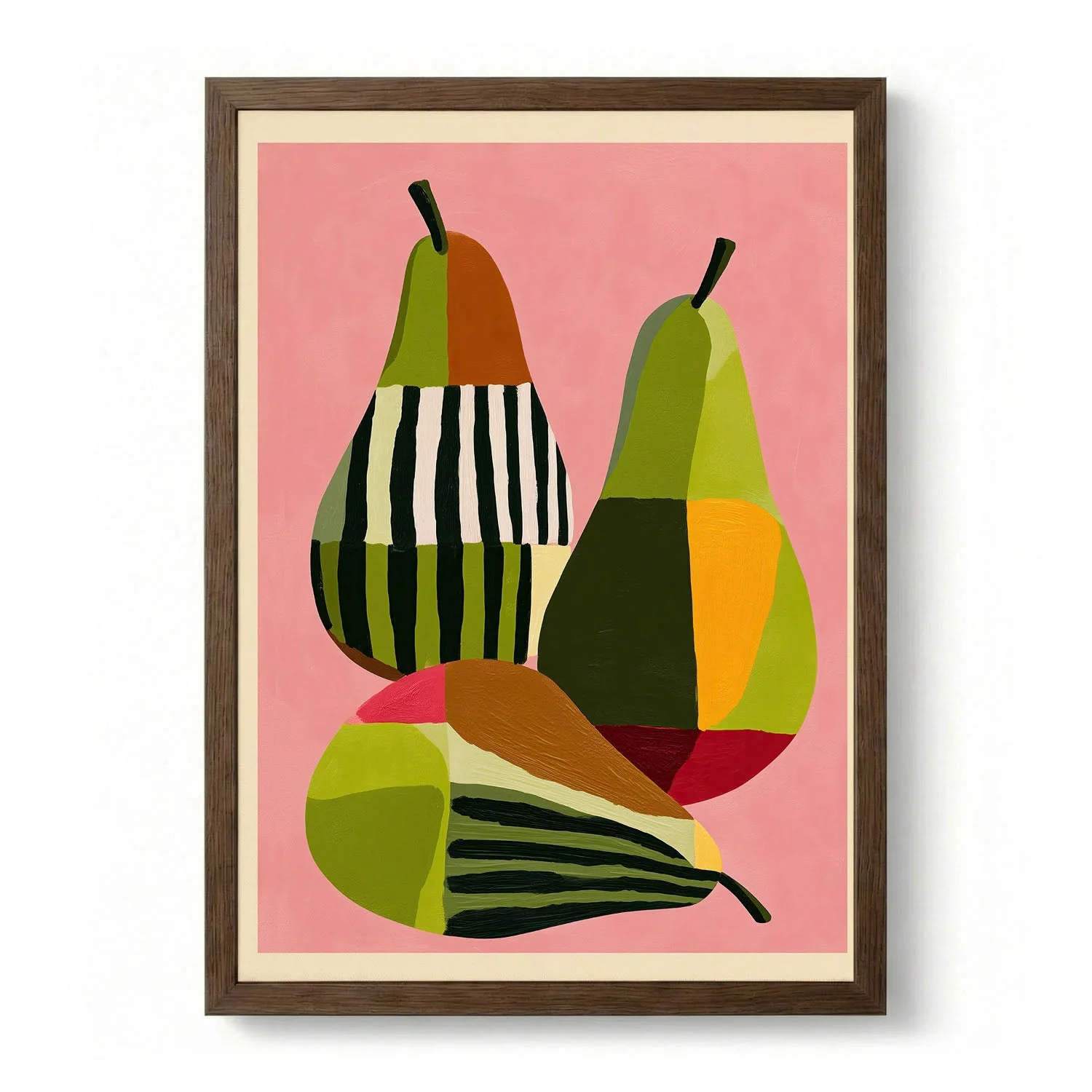 Colorful Pears Still Life by Flow - Image 6