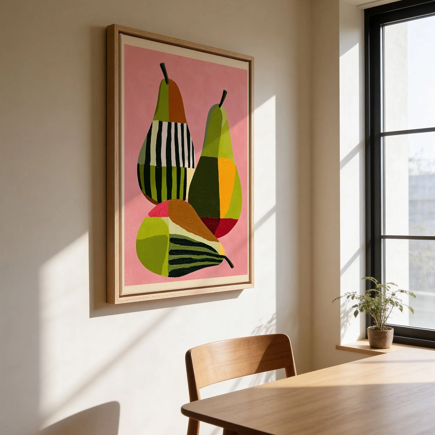 Colorful Pears Still Life by Flow - Image 3