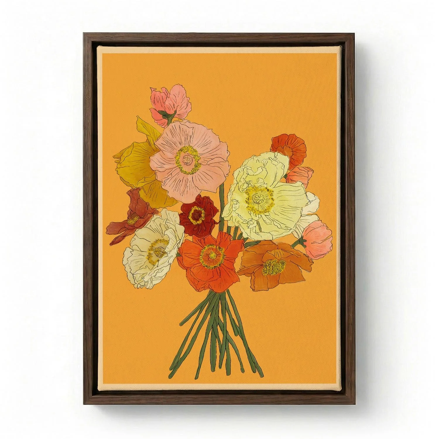 Colorful Poppy Bouquet by Nadjaa - Image 5