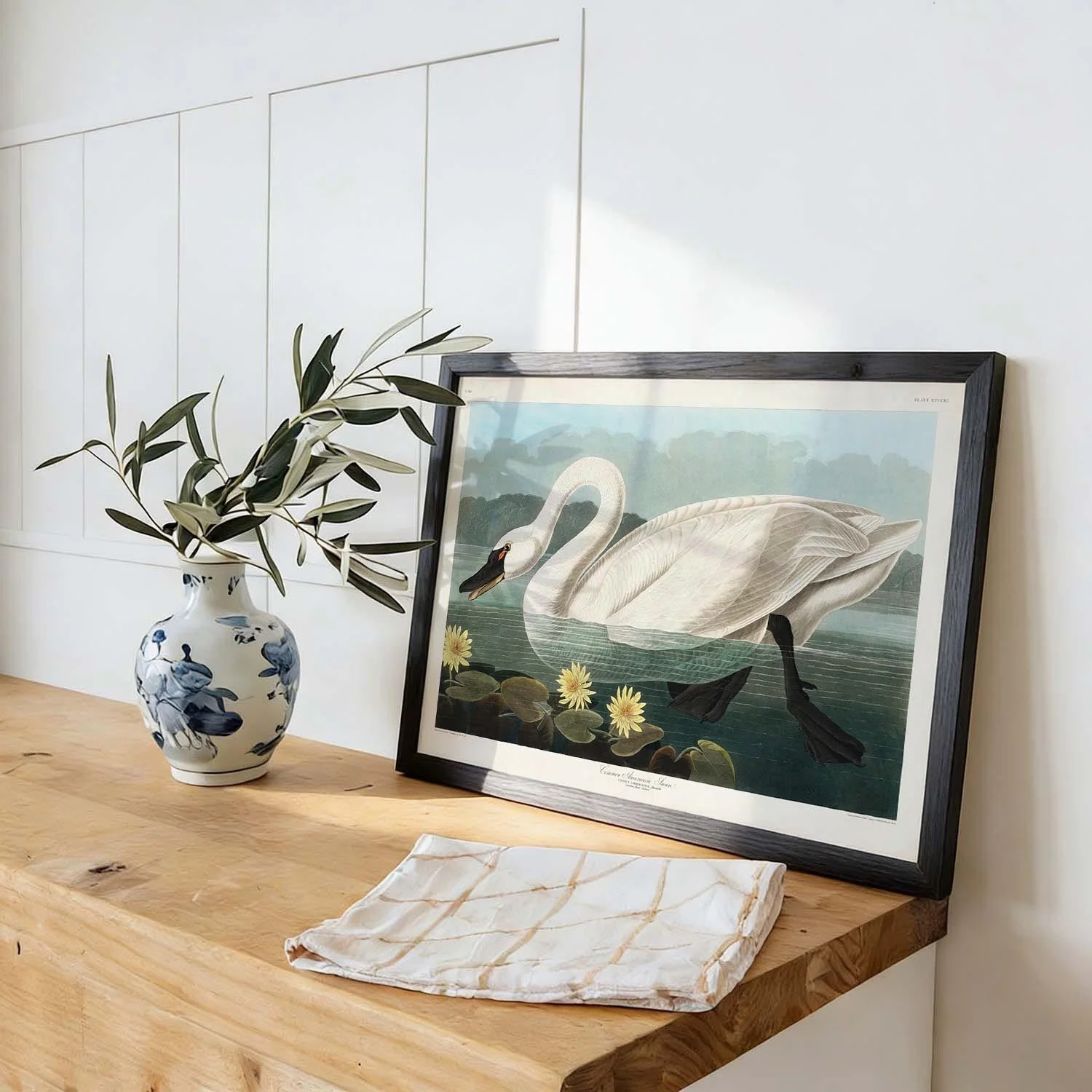 Common American Swan Art Print - Image 2