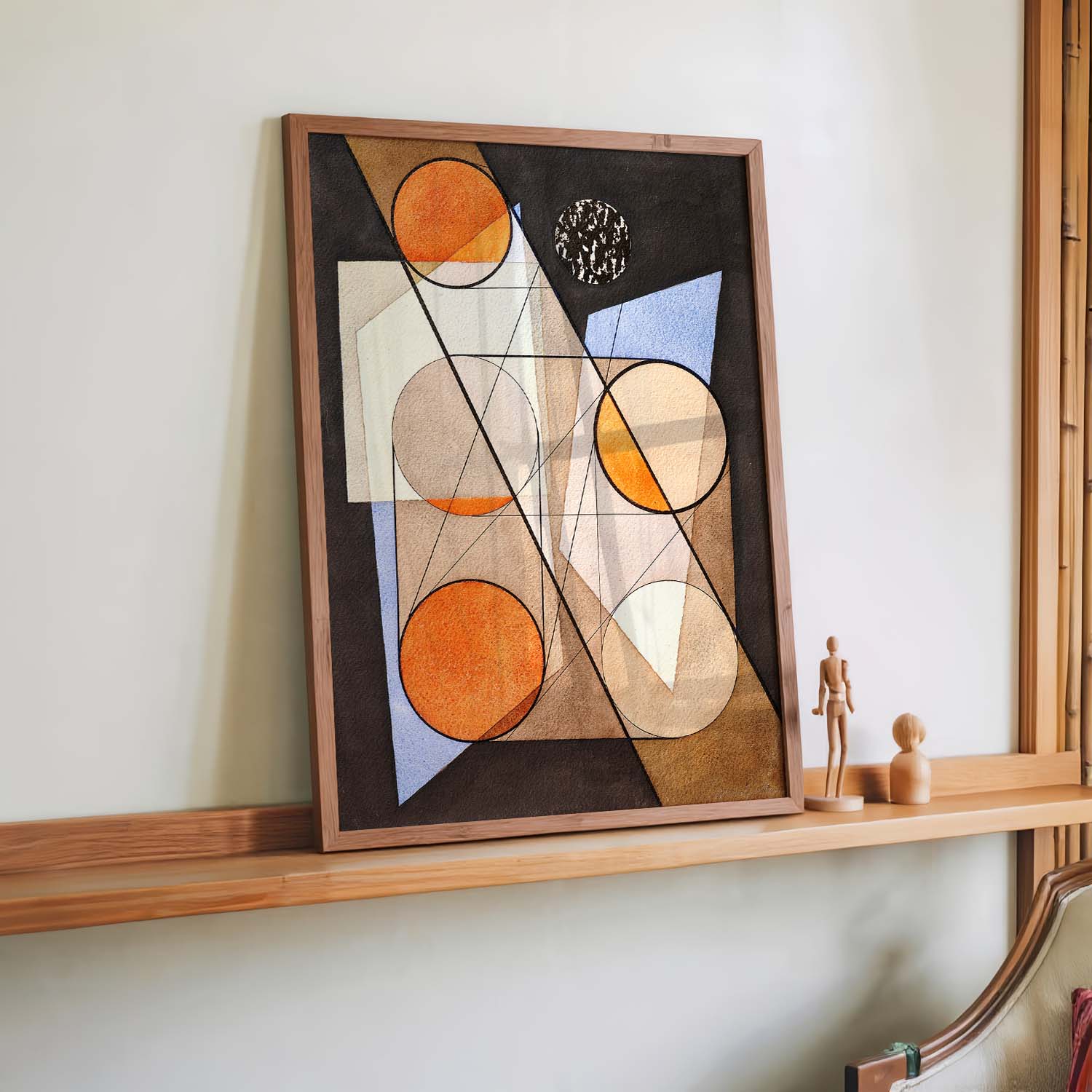 Composition aux cercles symétriques by László Moholy-Nagy - Image 2