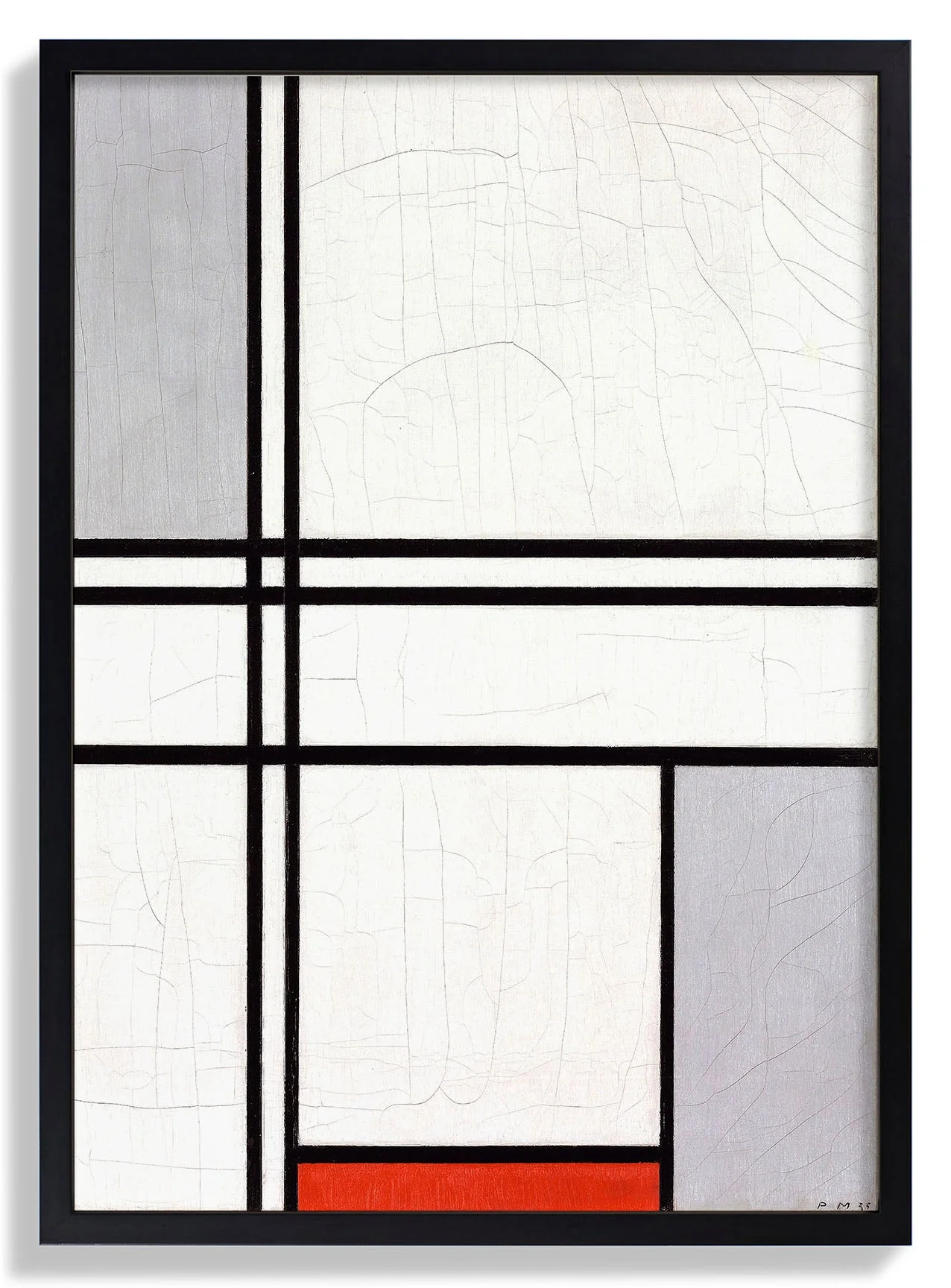 Composition (No. 1) Gray-Red by Piet Mondrian - Image 7
